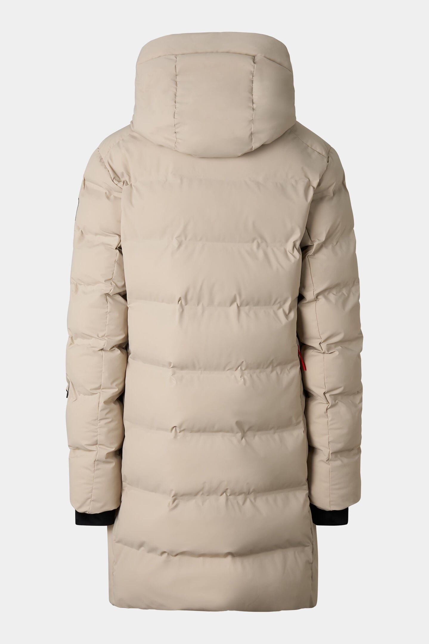 Tec-Aen quilted coat Beige