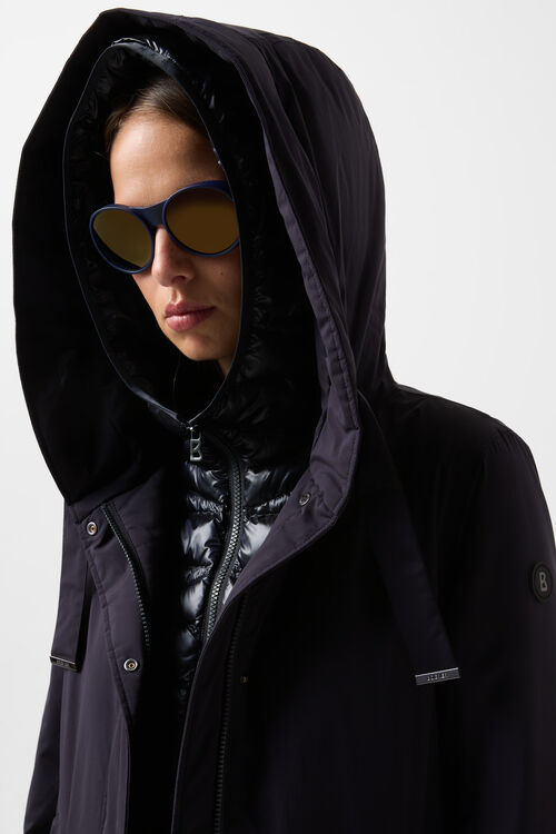 Kurzmantel Kaja Navy-Blau