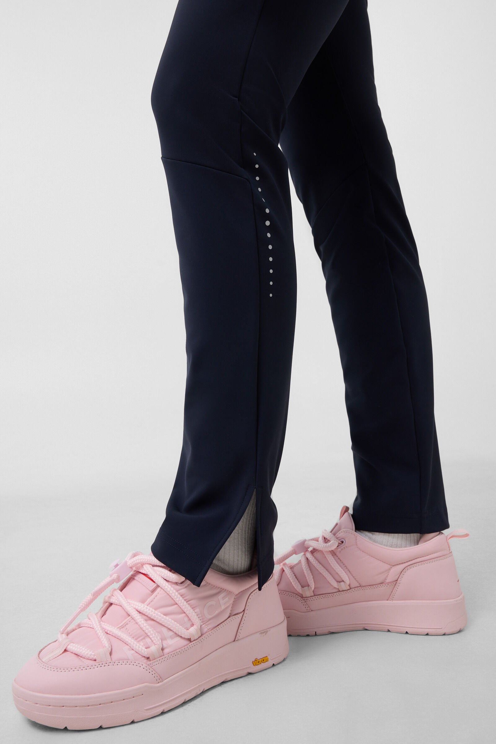 Camel Functional Trousers Navy