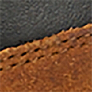 Black/cognac/olive green