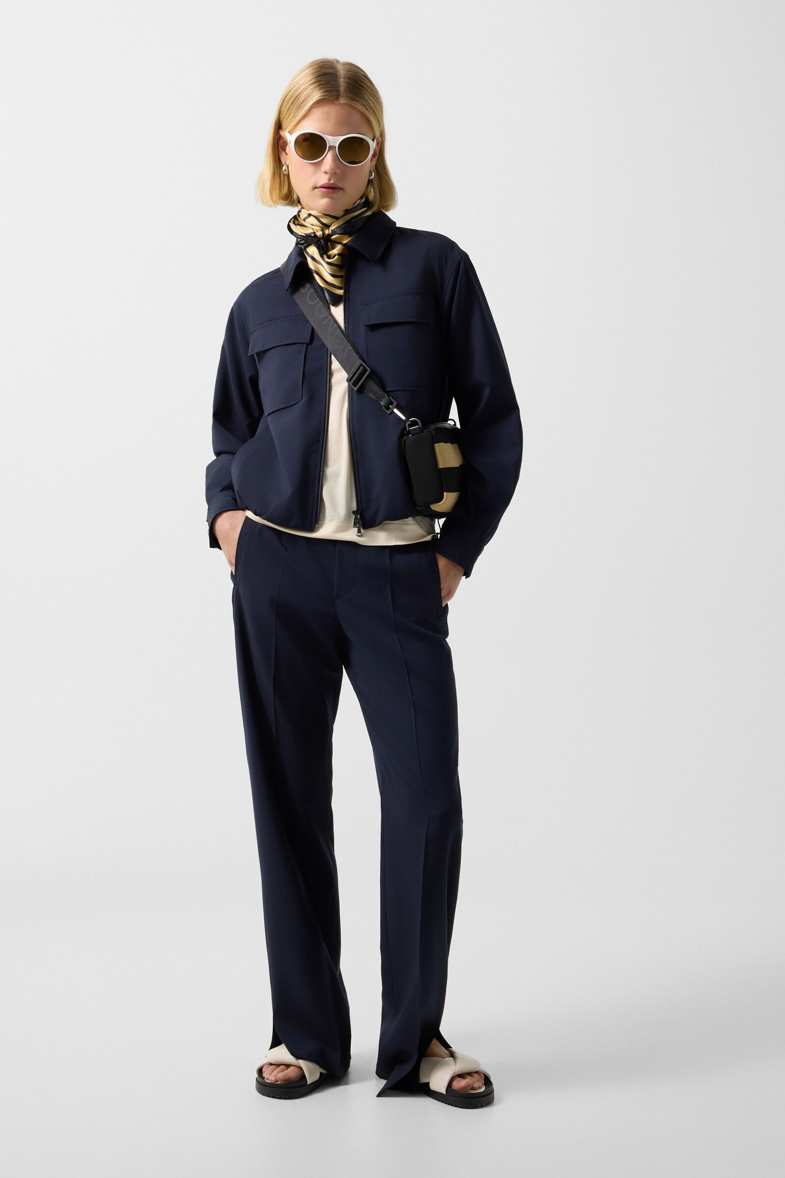 Silk shirt Sienna Cream