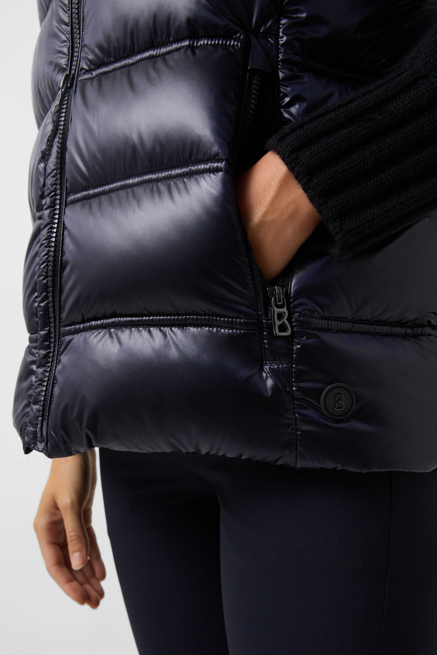 Liddy down waistcoat Dark blue
