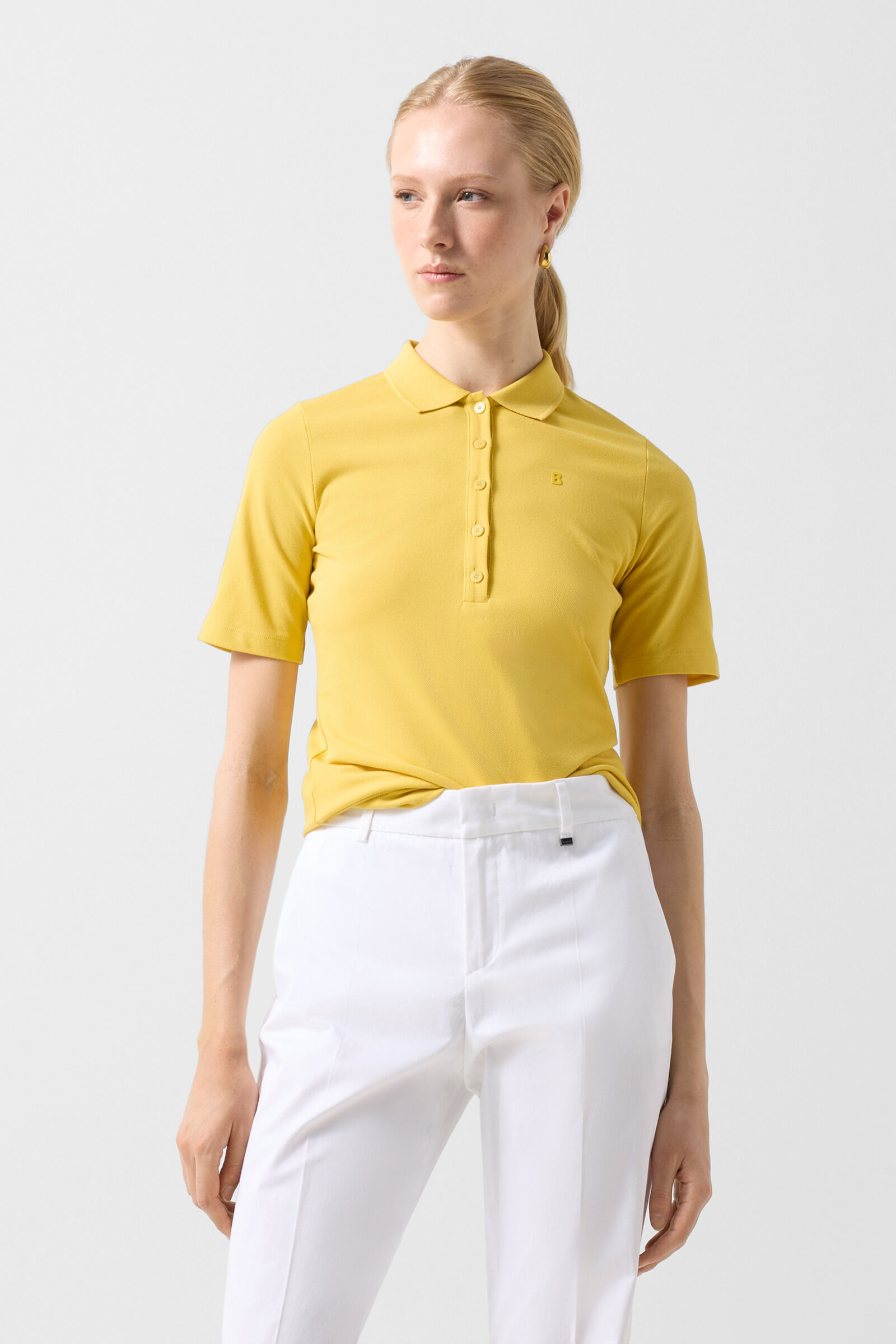 Malika polo shirt Yellow