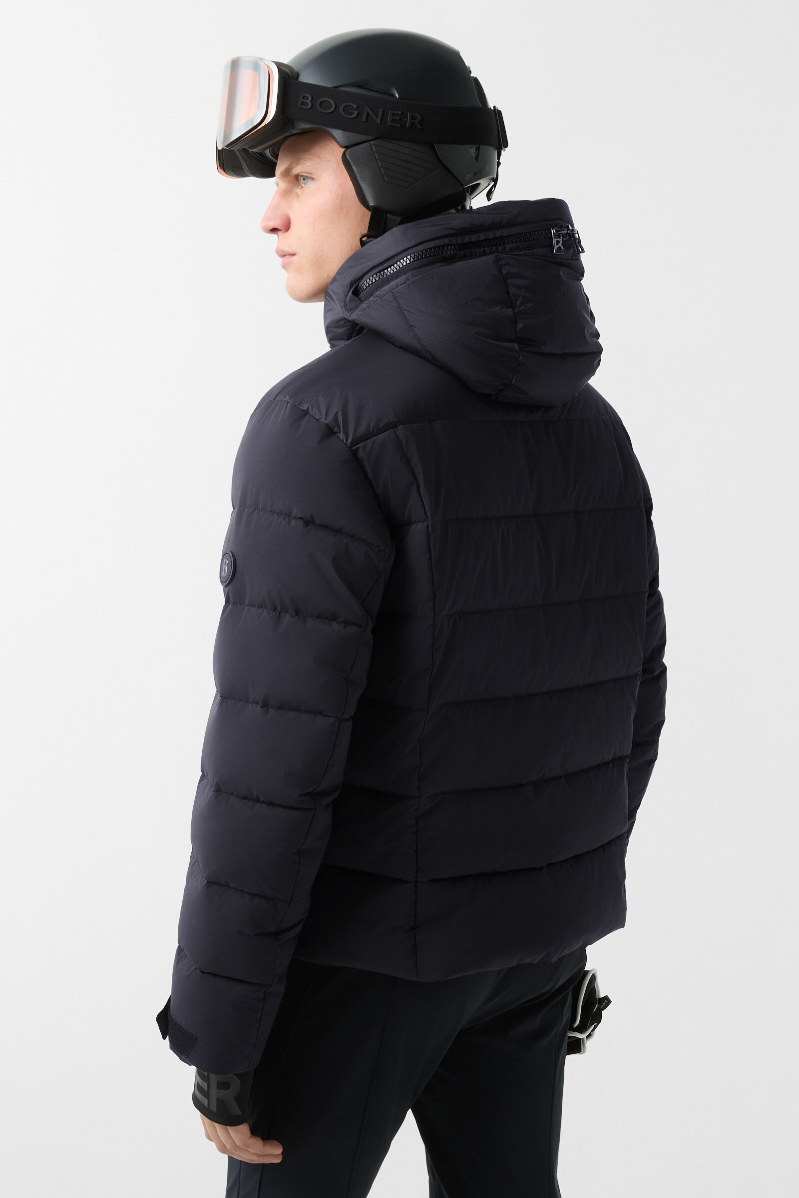 Blaine quilted jacket Black