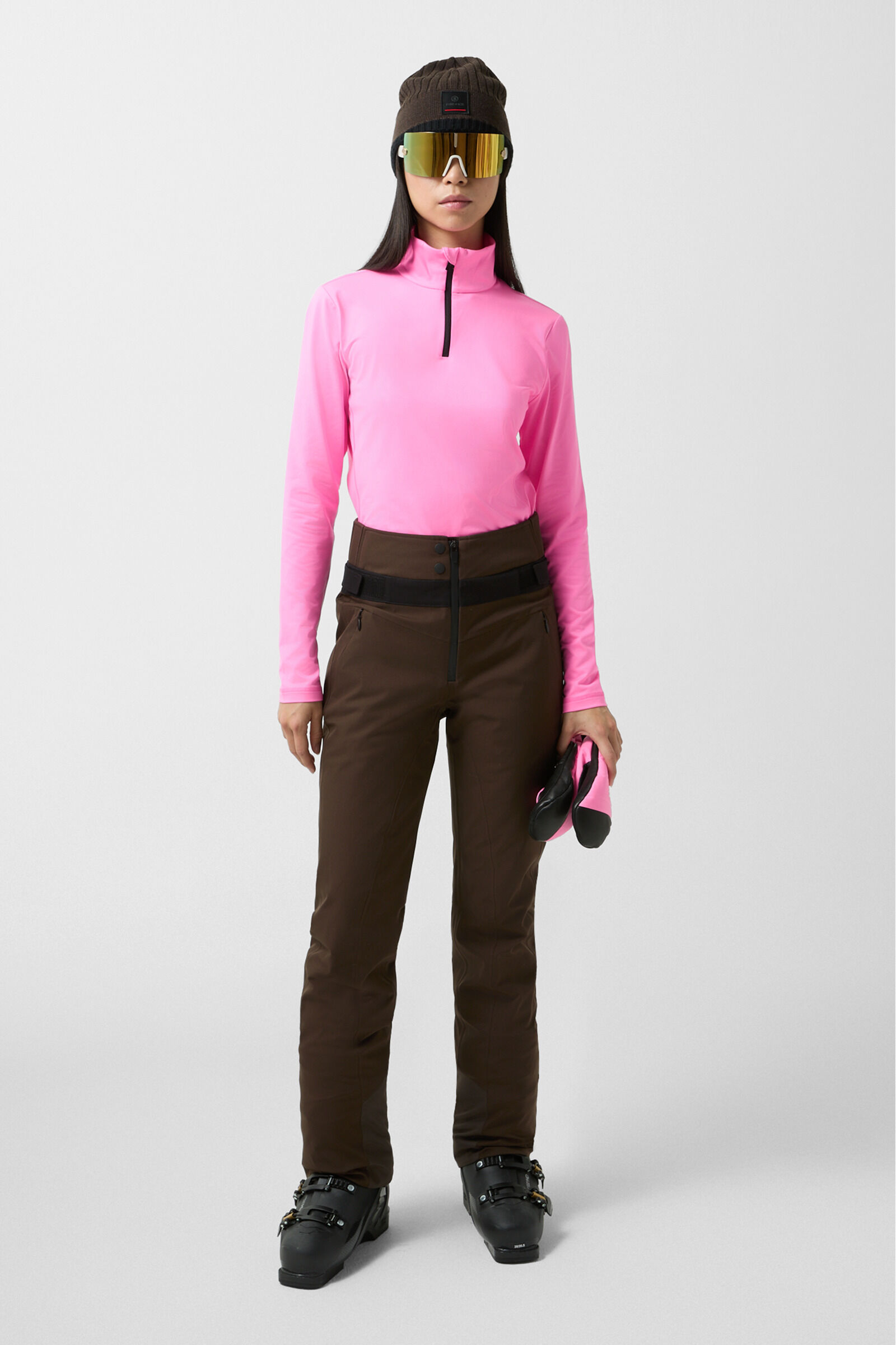 Borja ski trousers Chocolate