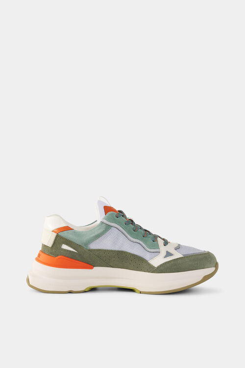 Sneaker CTP25 Green/Orange