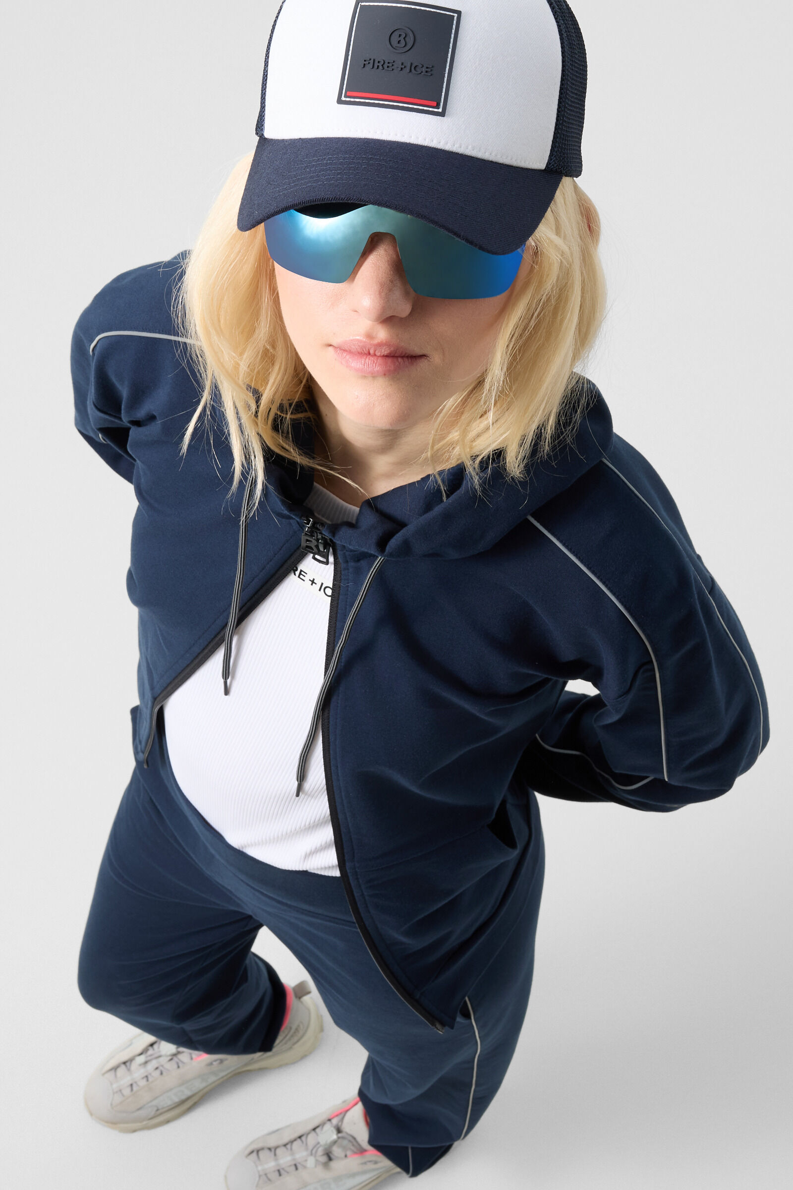 Enia jersey jacket Dark blue