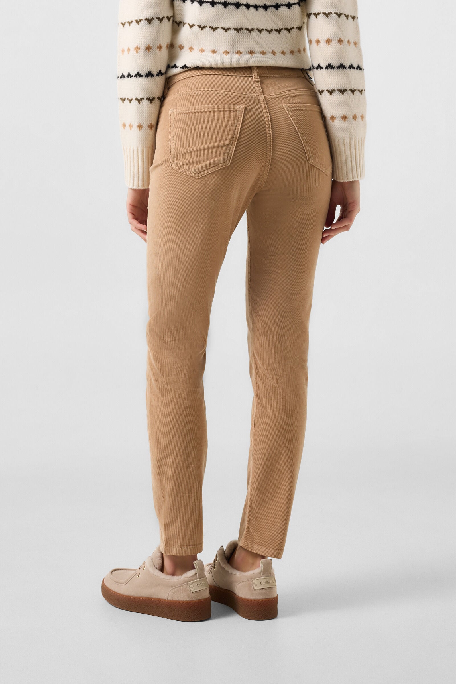 Julie corduroy trousers Camel