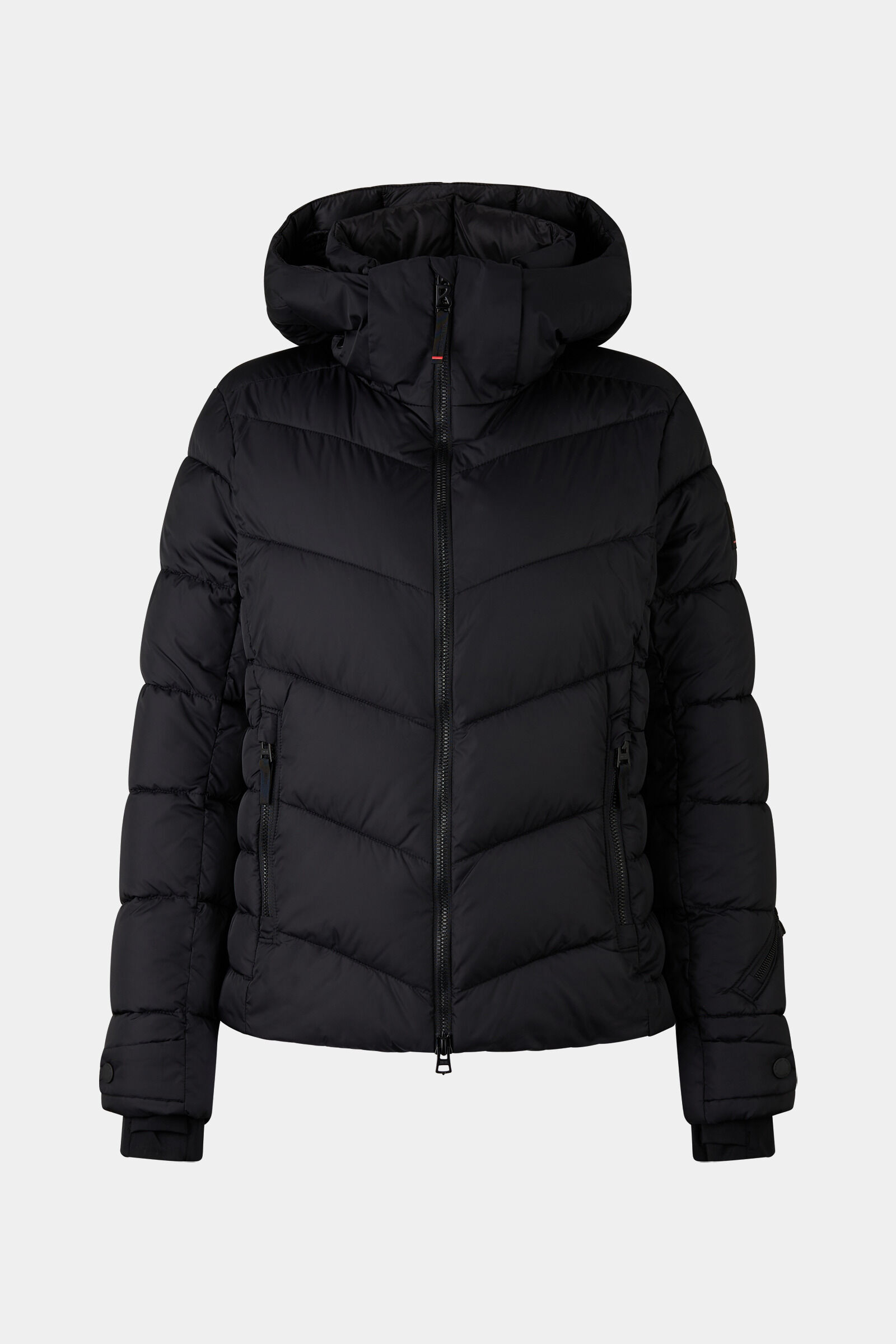 Saelly gewatteerde jas Zwart