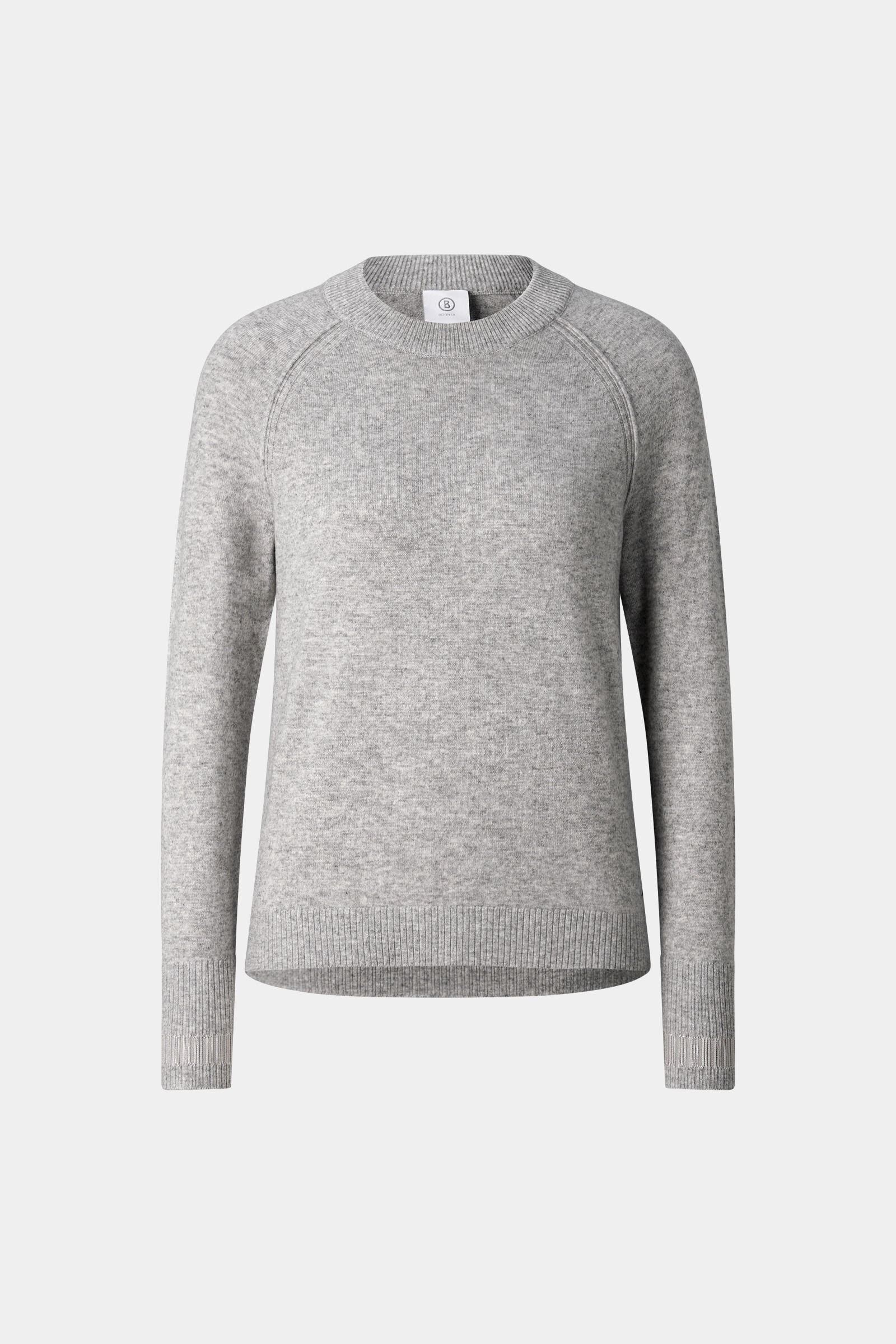 Vanessa pure new wool and cashmere jumper Light grey
