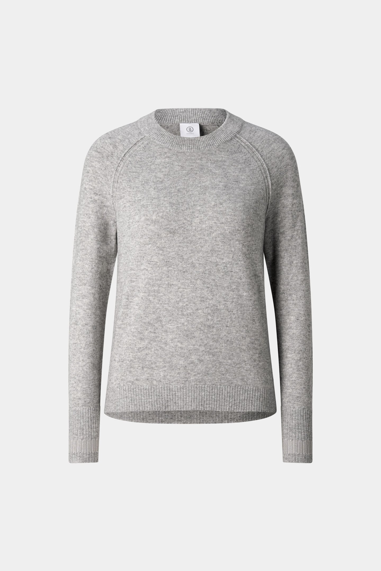 Vanessa pure new wool and cashmere jumper Light grey
