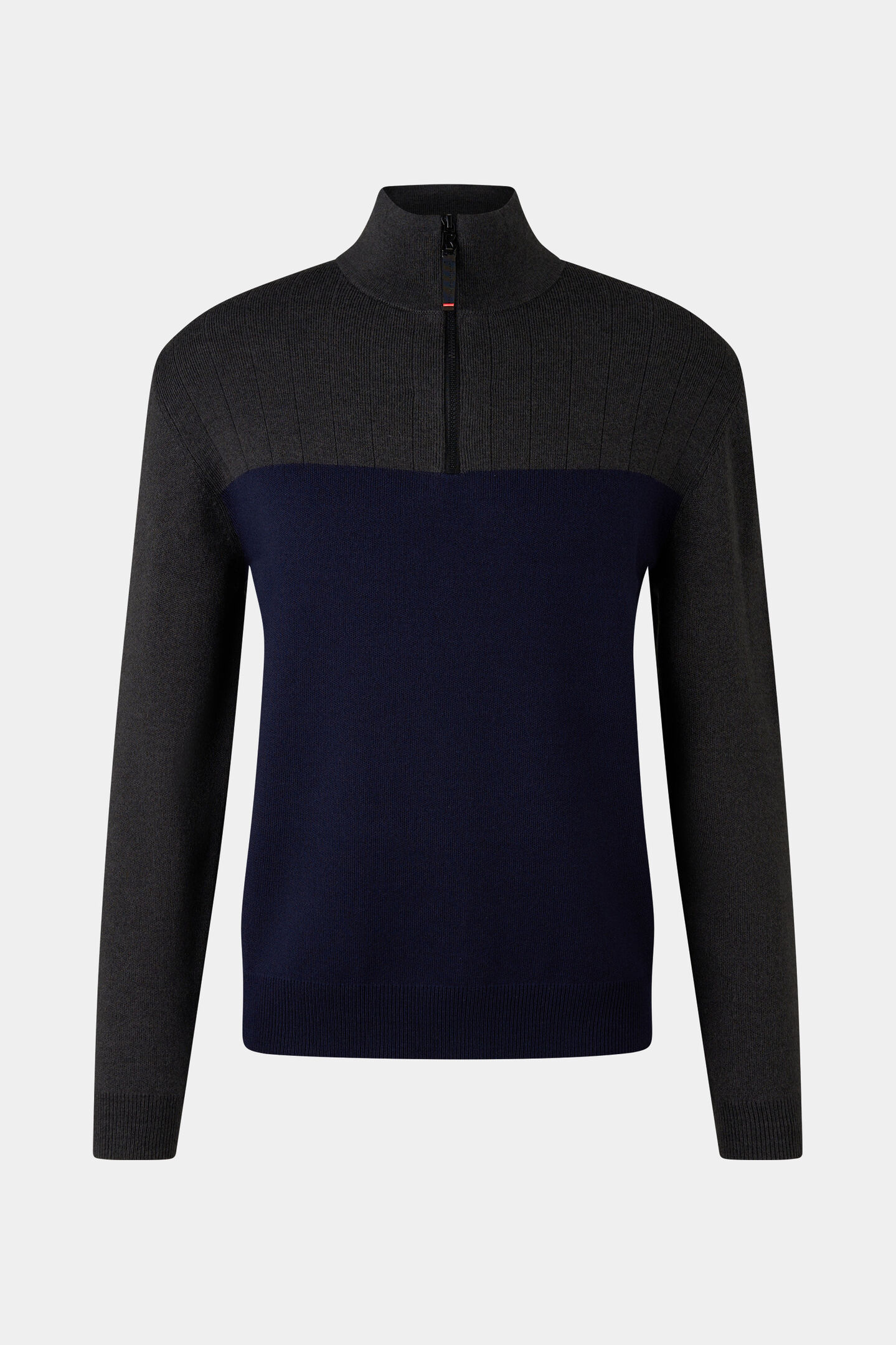Tricot-Troyer Andrian Gris/bleu marine
