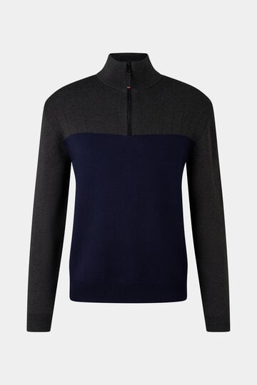 Strick-Troyer Andrian Grau/Navy-Blau Strick-Troyer Andrian Grau/Navy-Blau