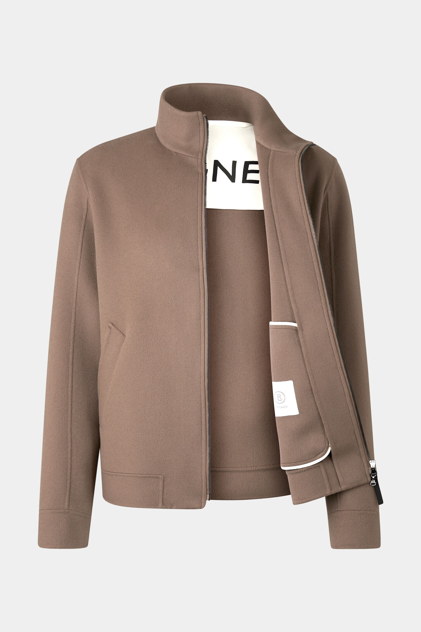 Doubleface blouson Brice Mud