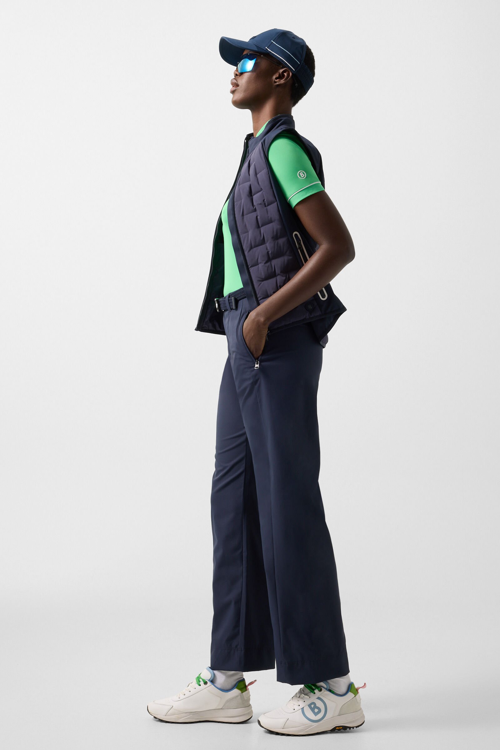 Pantalon fonctionnel Jill Bleu marine