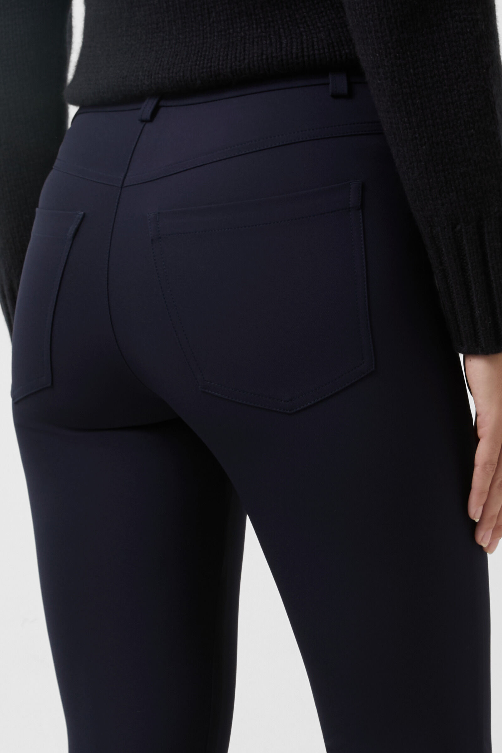 Stretch trousers Lindy Navy blue
