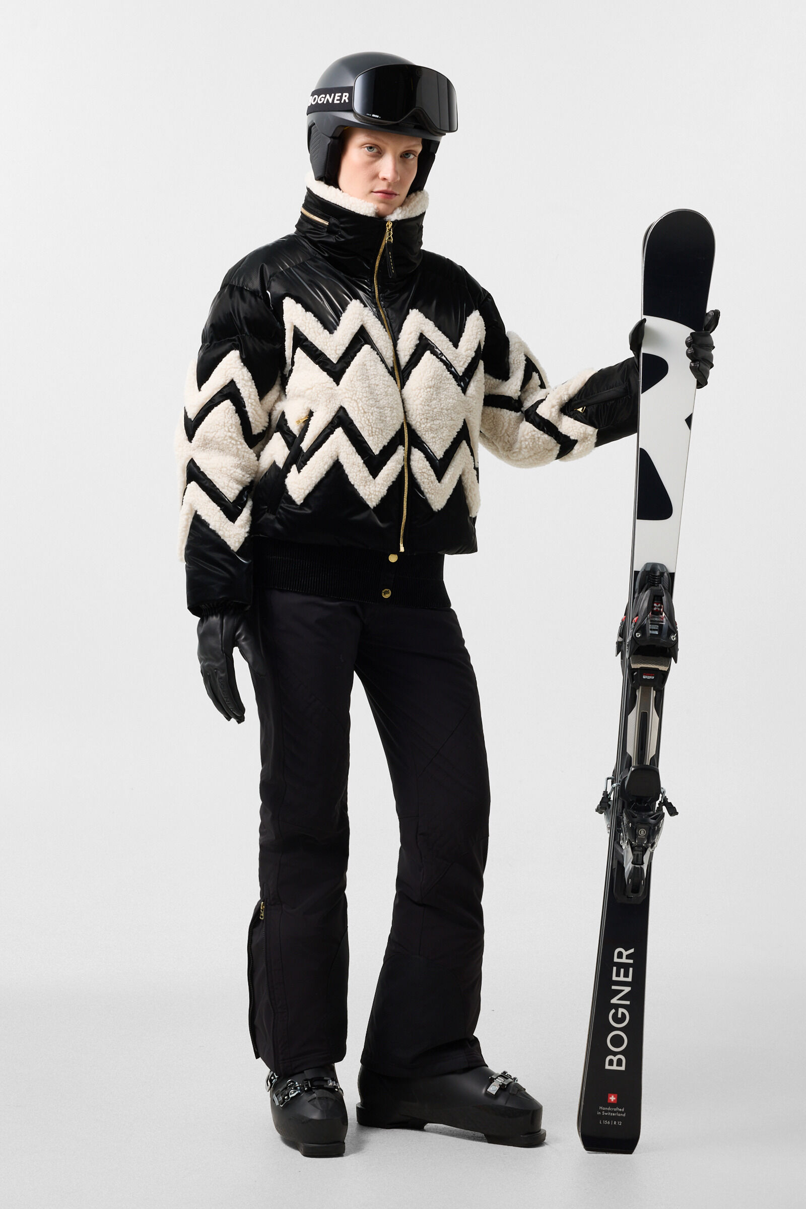 Vaya Down Ski Jacket Black/Off-white