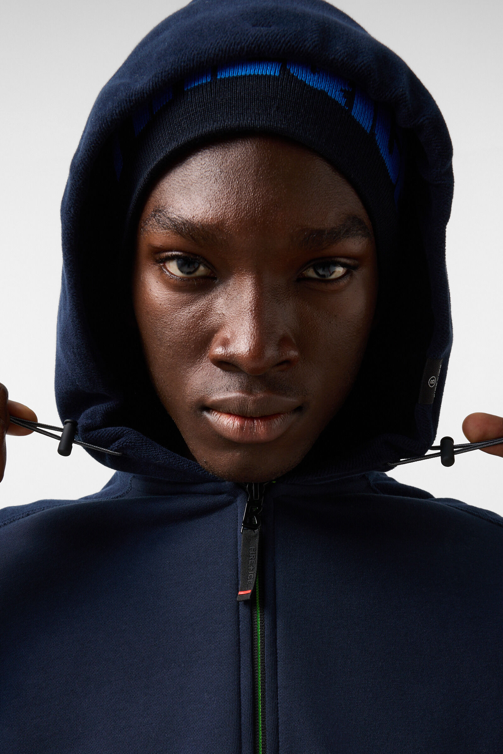 Kano Cotton Jersey Jacket Navy