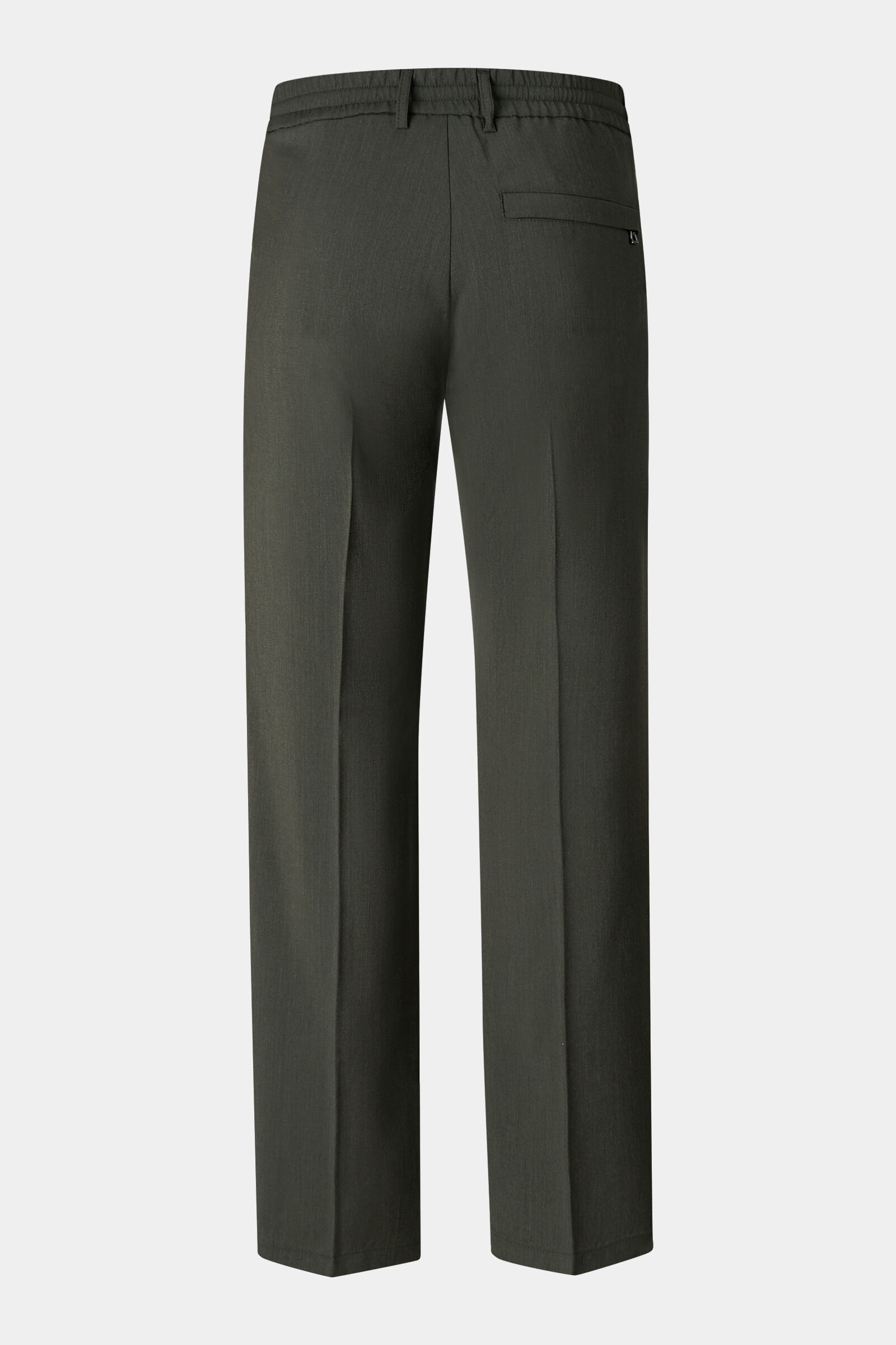 Marcus virgin wool trousers Olive green
