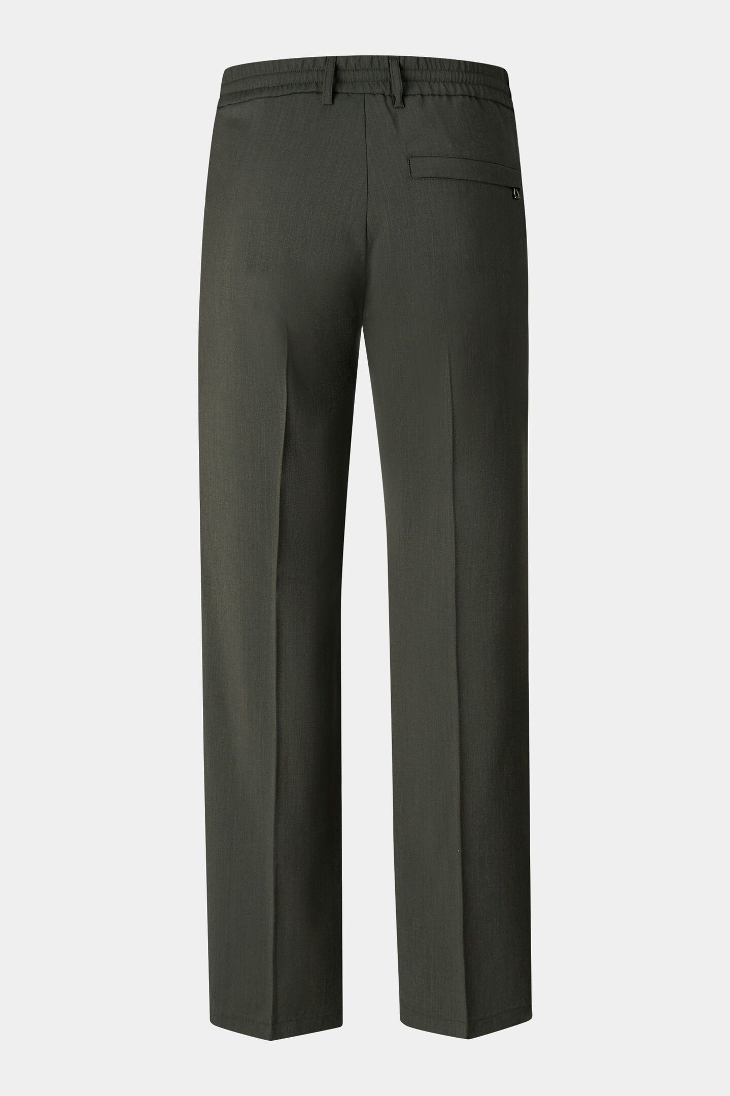 Marcus virgin wool trousers Olive green