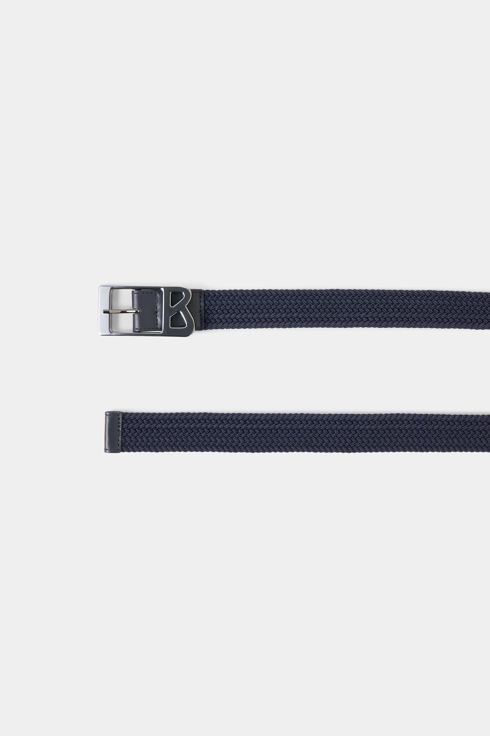 Flechtg&uuml;rtel Melly Navy-Blau