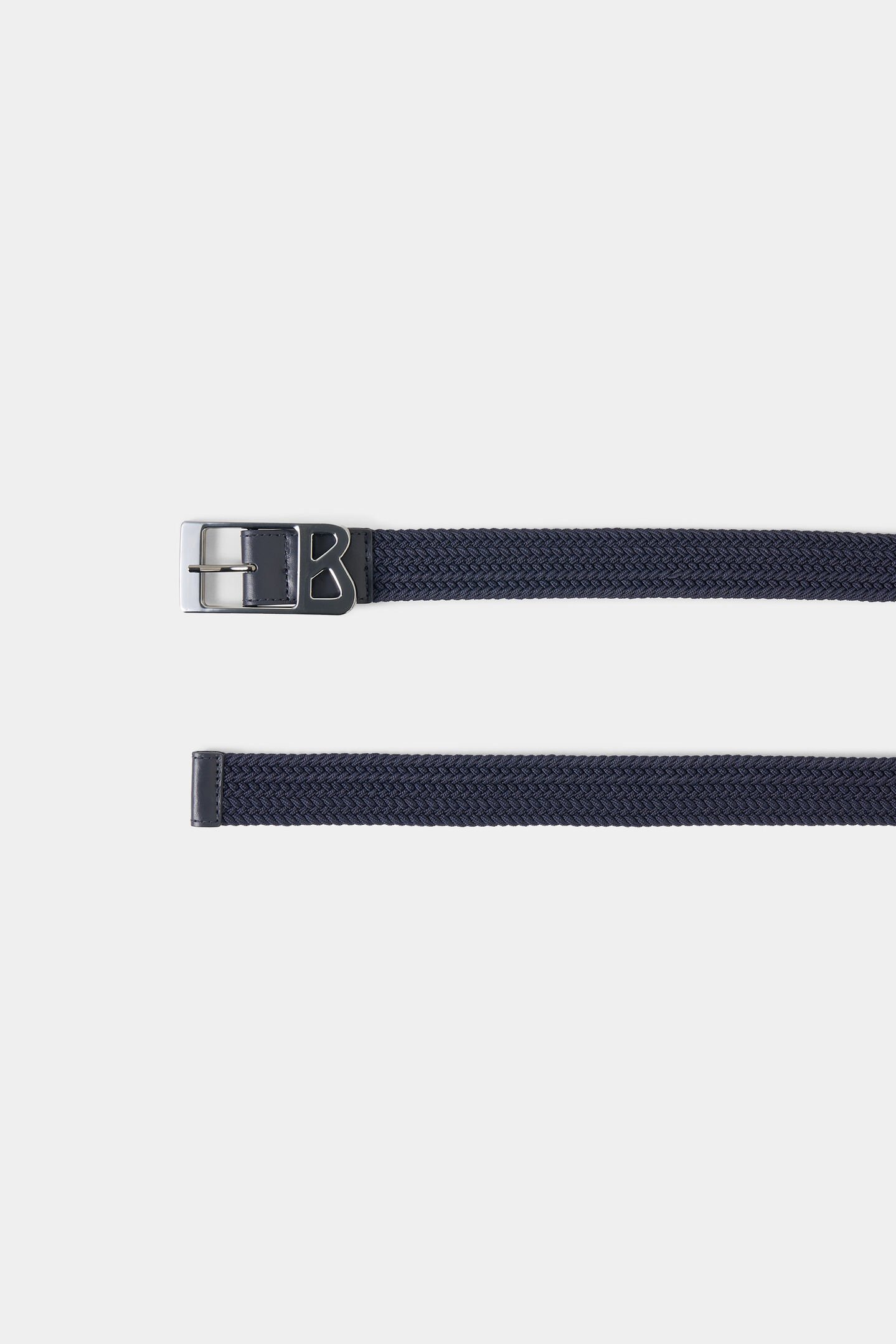 Flechtg&uuml;rtel Melly Navy-Blau