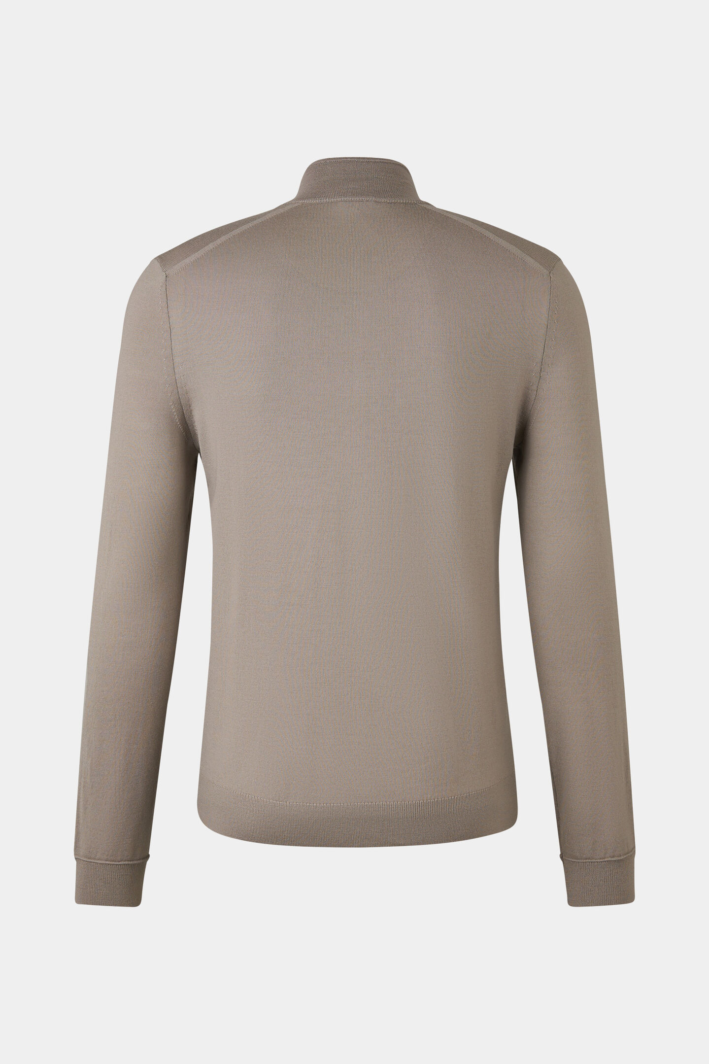 Ouri fine knit troyer Taupe