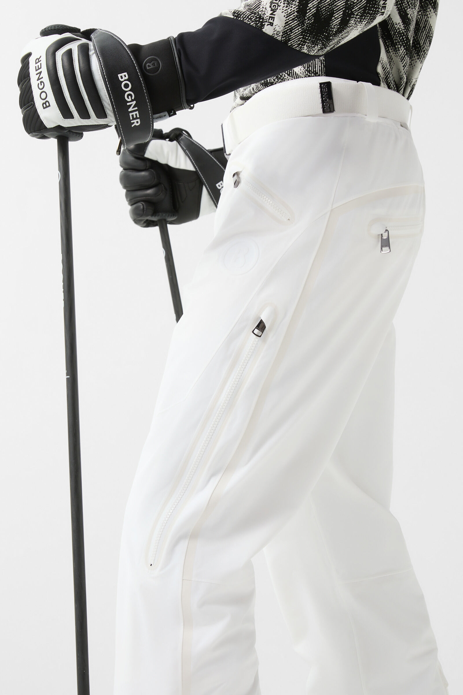 Tim ski trousers White