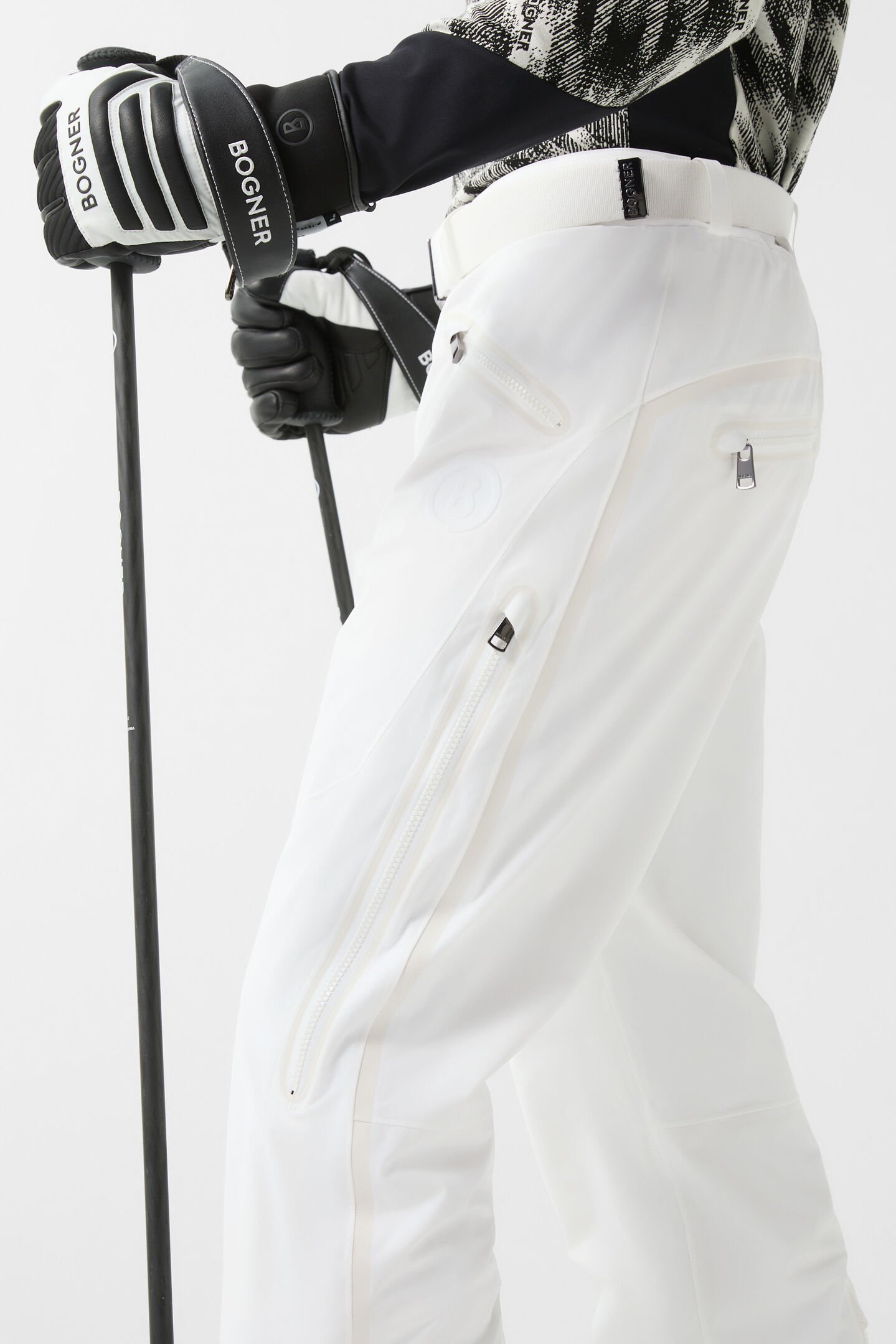 Tim ski trousers White