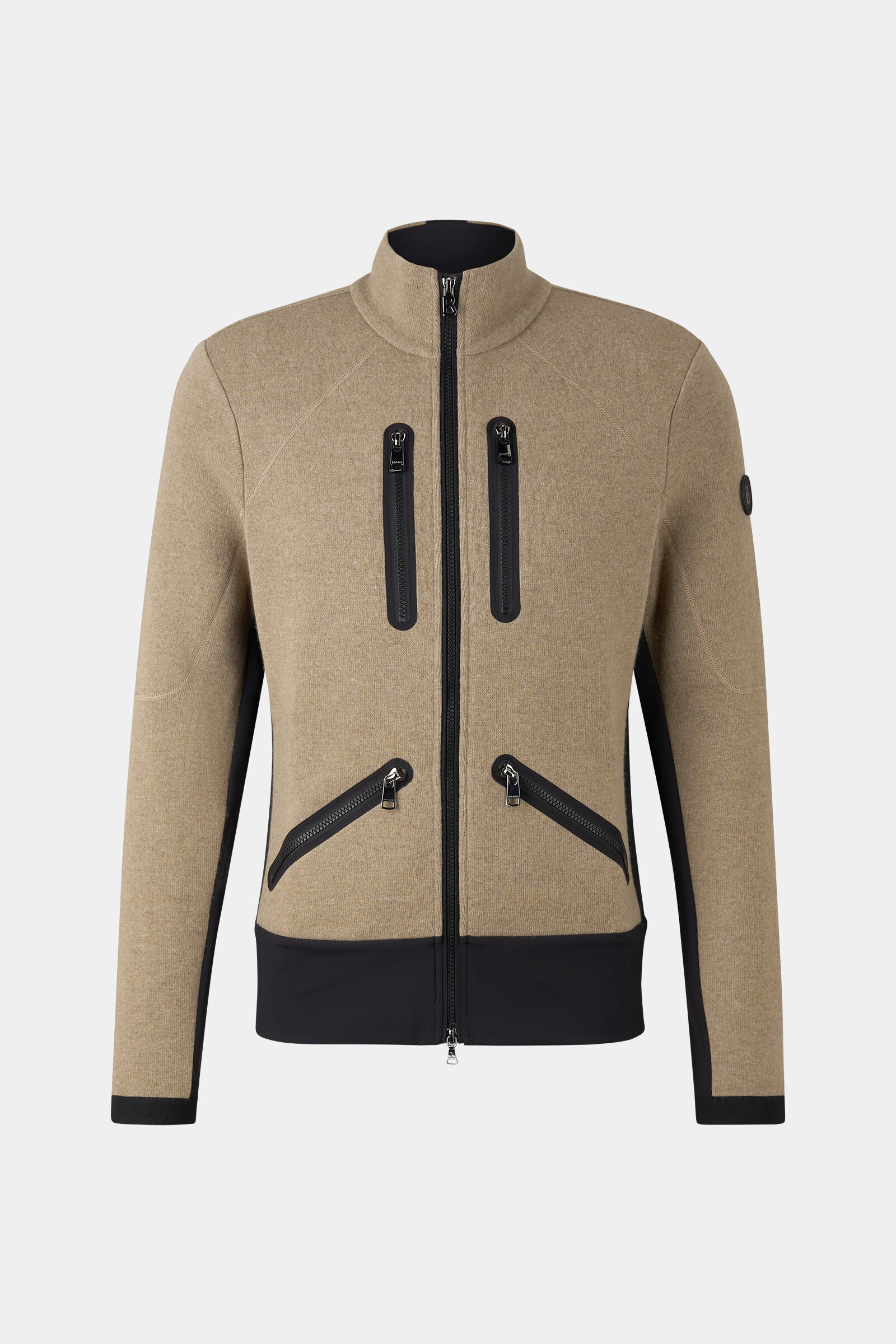 Midlayer Curtis Brown/black