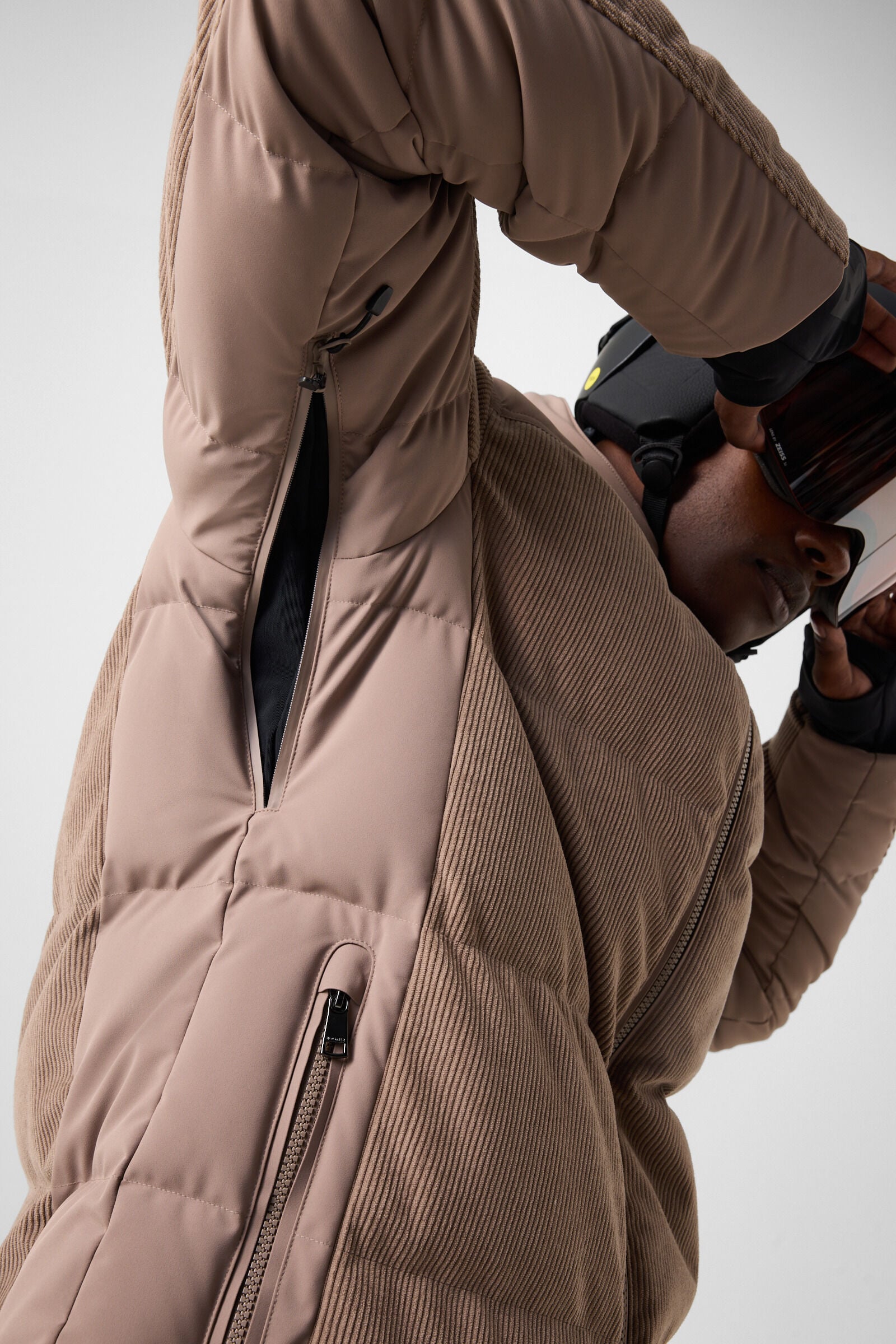 Corsin corduroy ski jacket Hazel