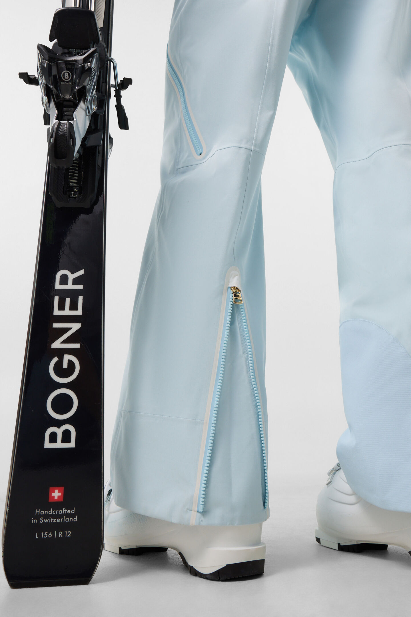 Jila Ski Dungarees Light blue