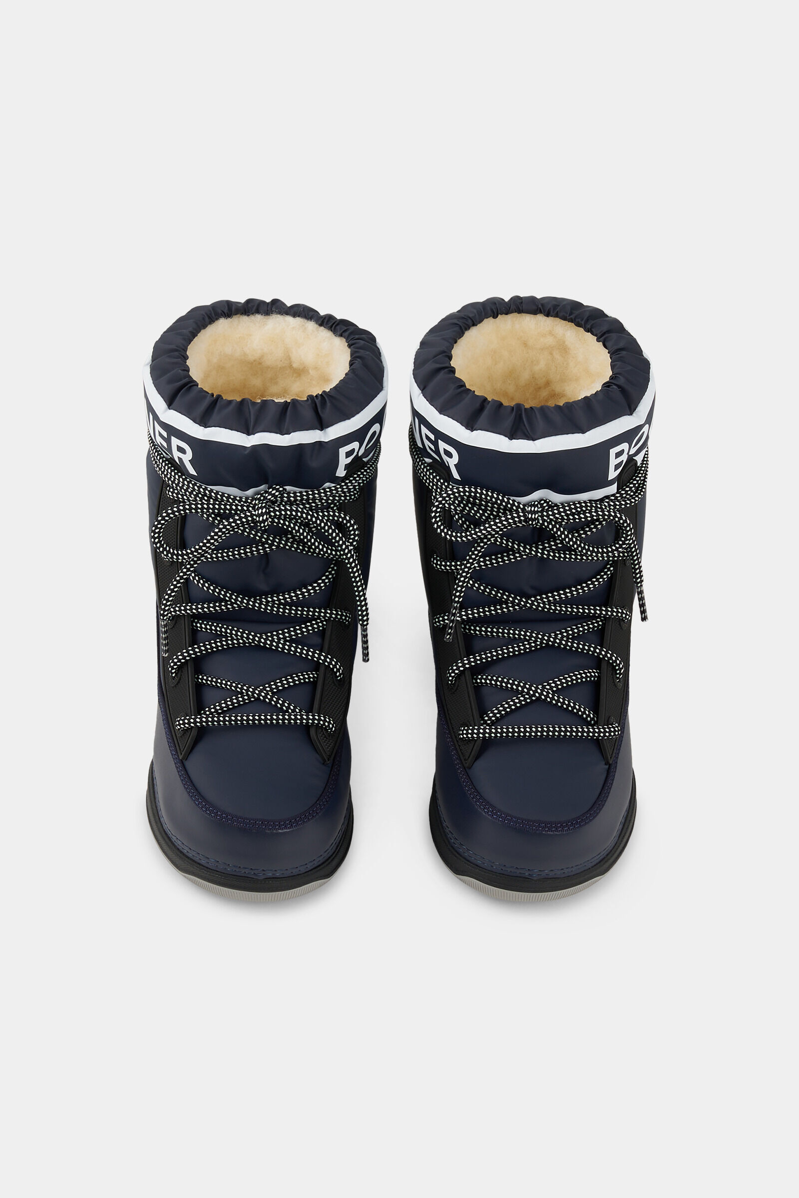 Kids snow boots La Plagne Navy blue