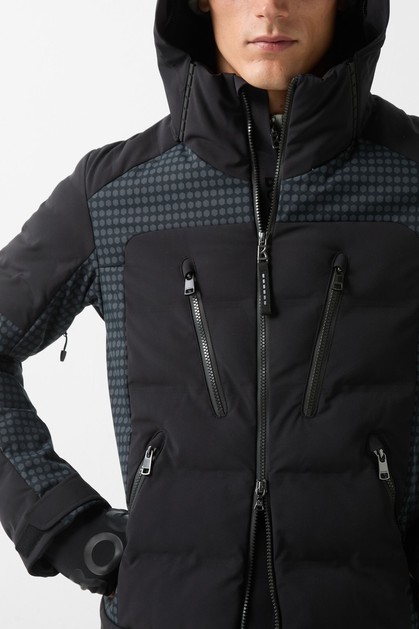 Fionn ski jacket Black