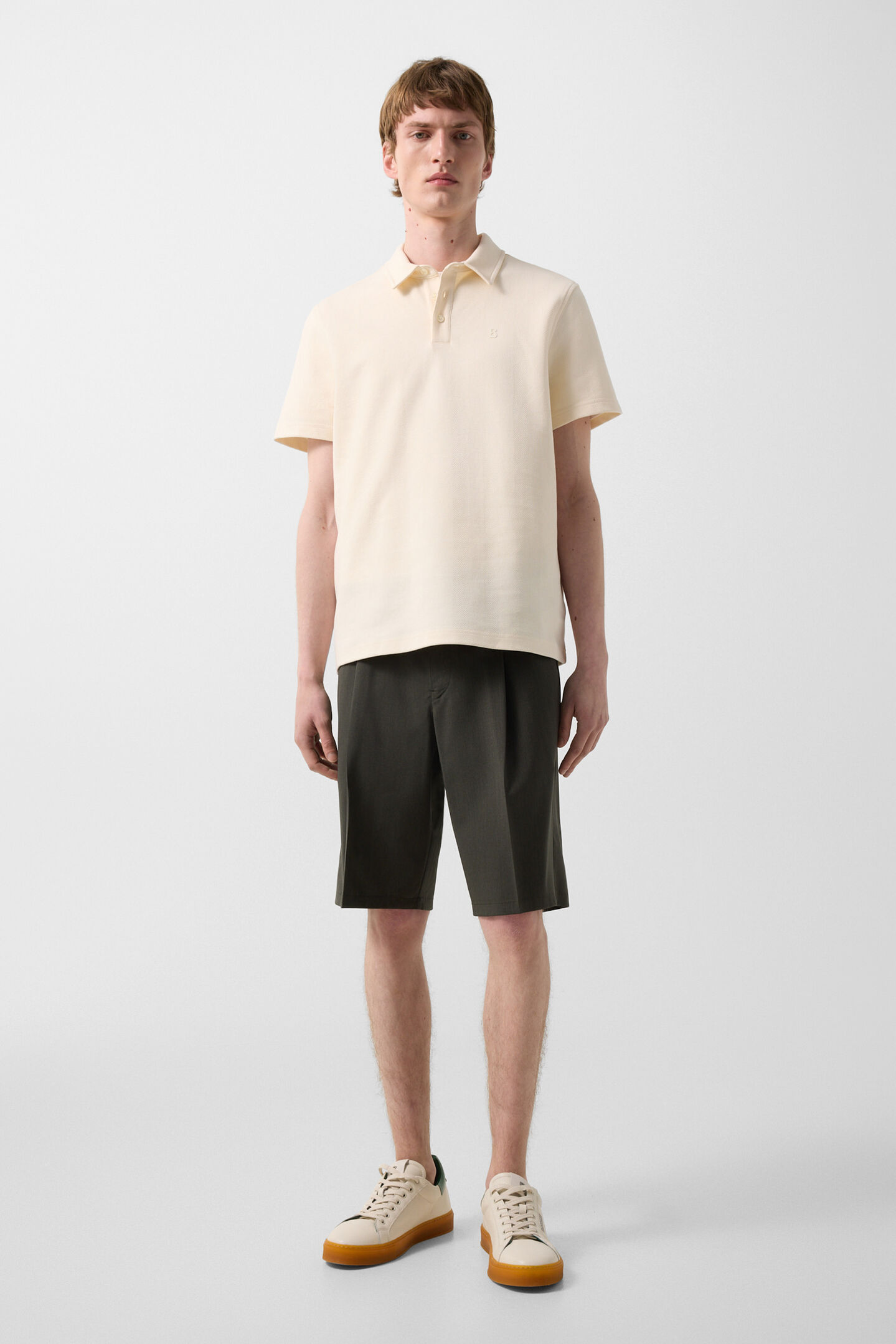 Salvo polo shirt Cream