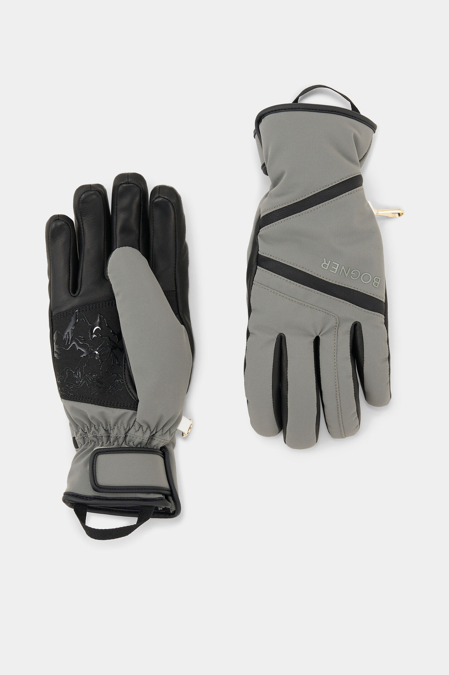 Gloves Hilla Grey/black