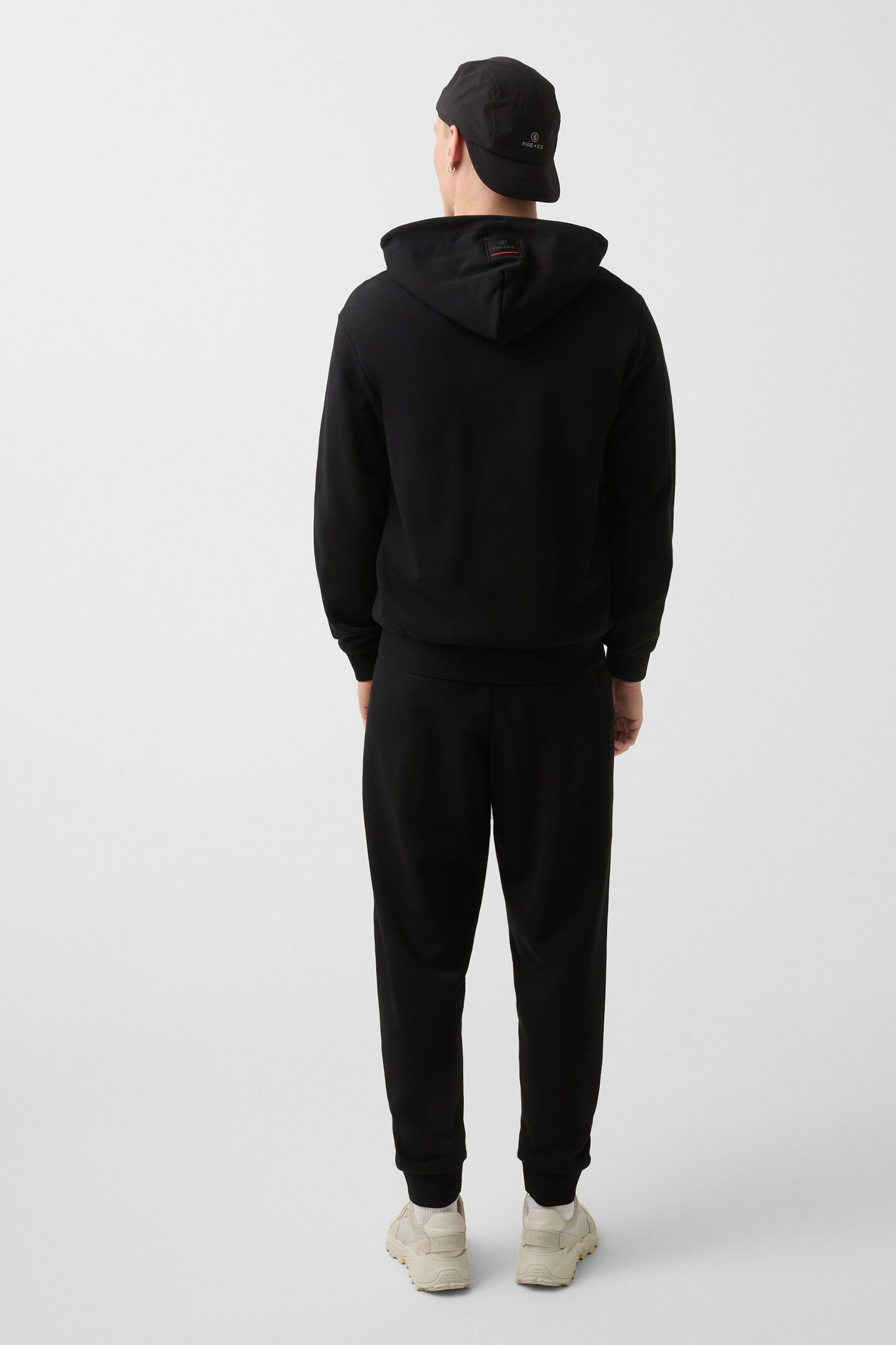 Filipo jersey jacket Black