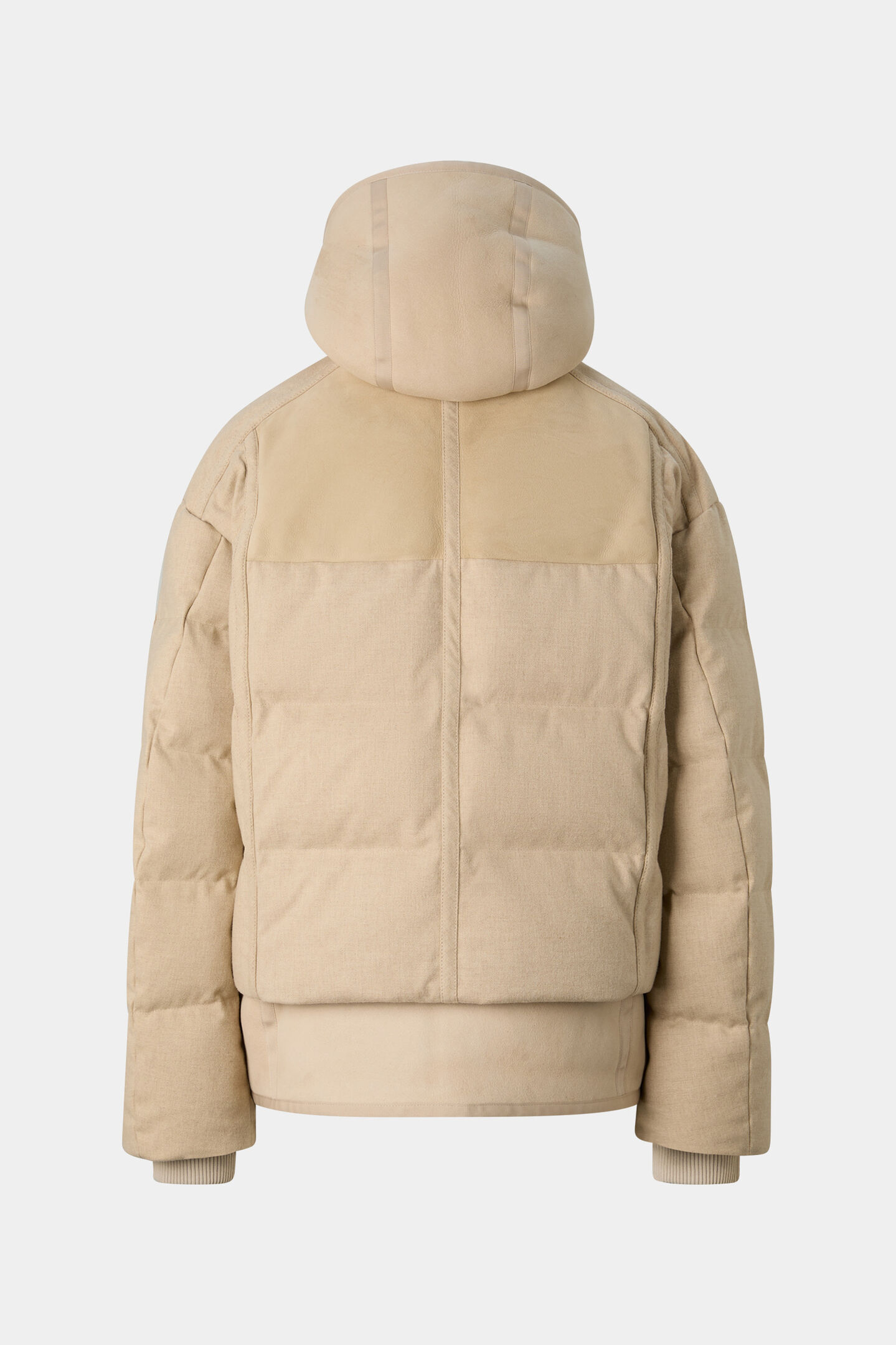Moja Flannel Quilted Jacket Camel