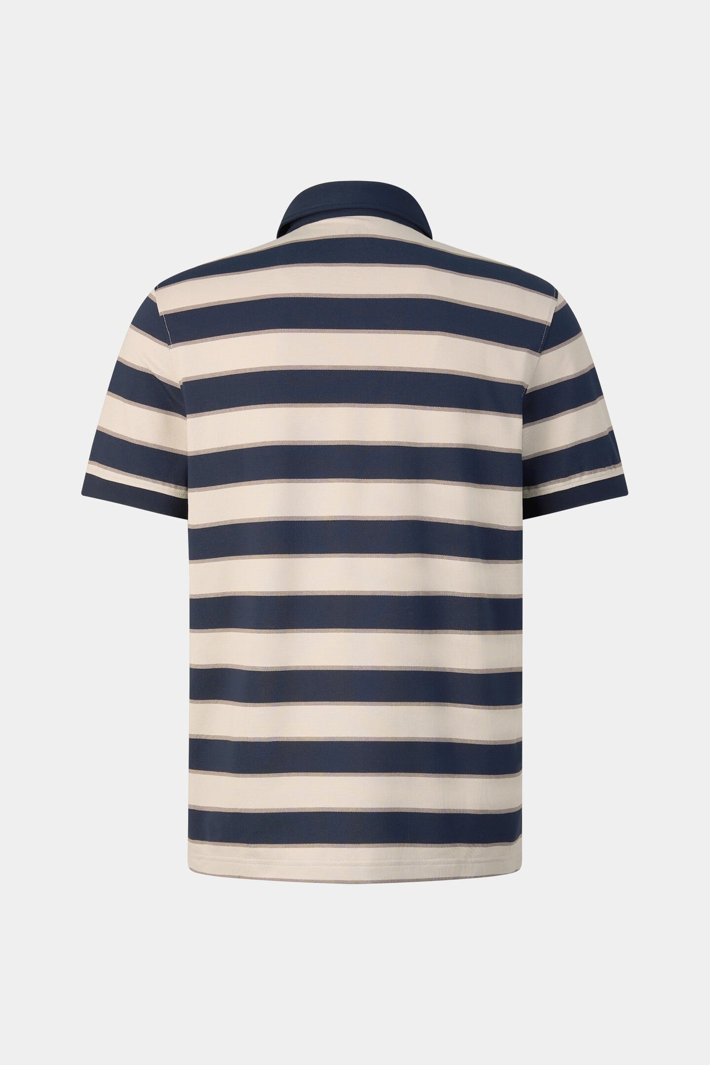 Timo piqu&eacute; polo shirt Navy blue/sand