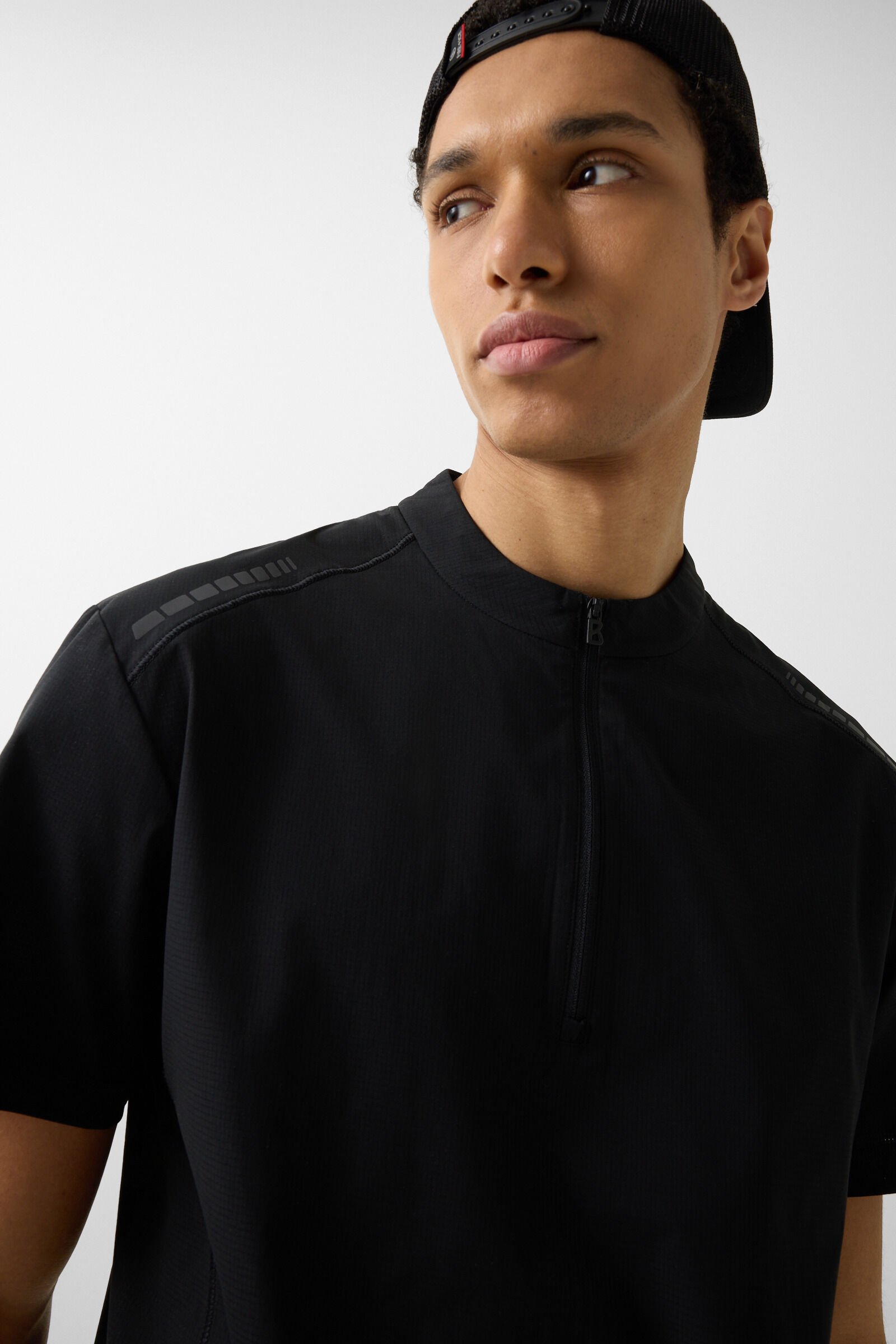 Aouli functional shirt Black