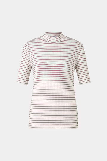 T-Shirt Riva Weinrot/Off-White T-Shirt Riva Weinrot/Off-White