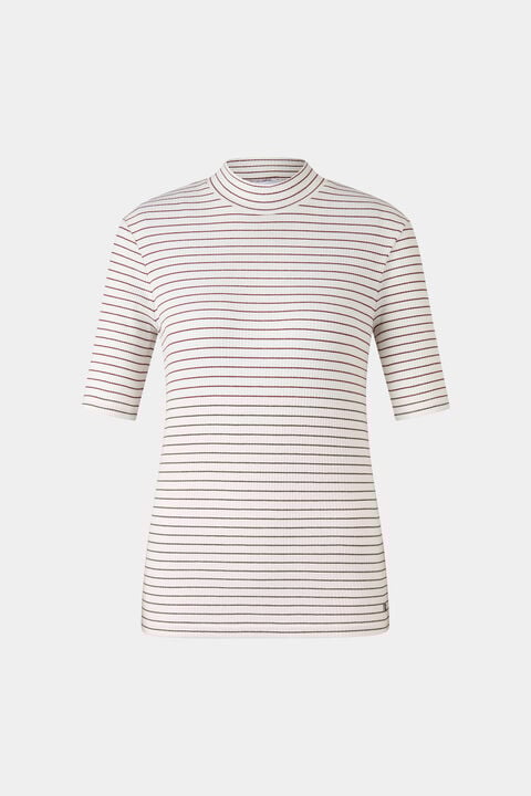 T-shirt Riva bordeaux/blanc cassé T-shirt Riva bordeaux/blanc cassé