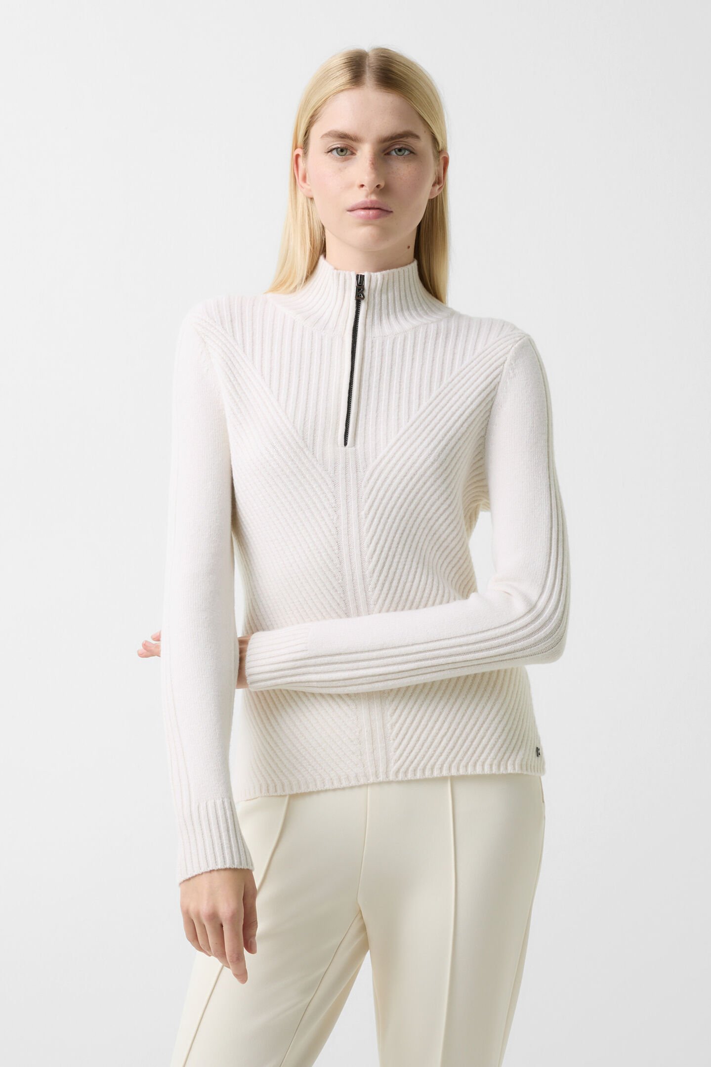 Shannon cashmere troyer Off-White