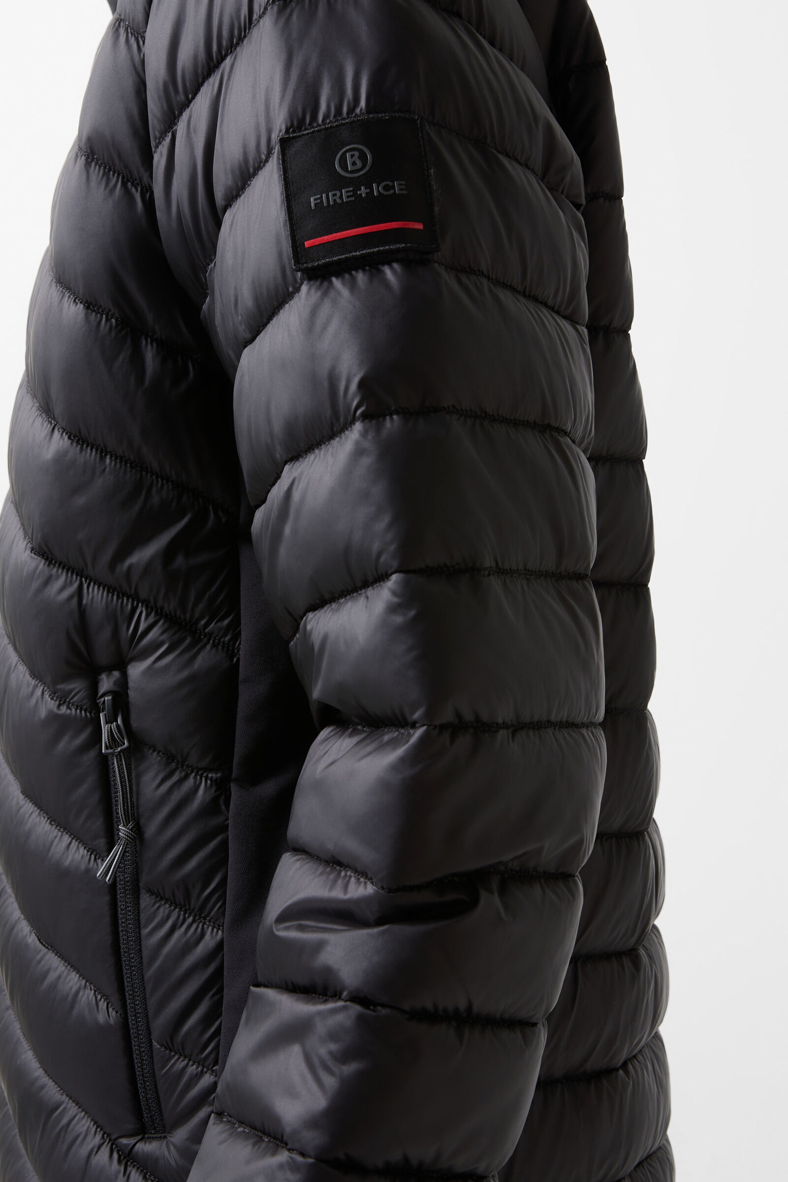 Elvis quilted jacket Black