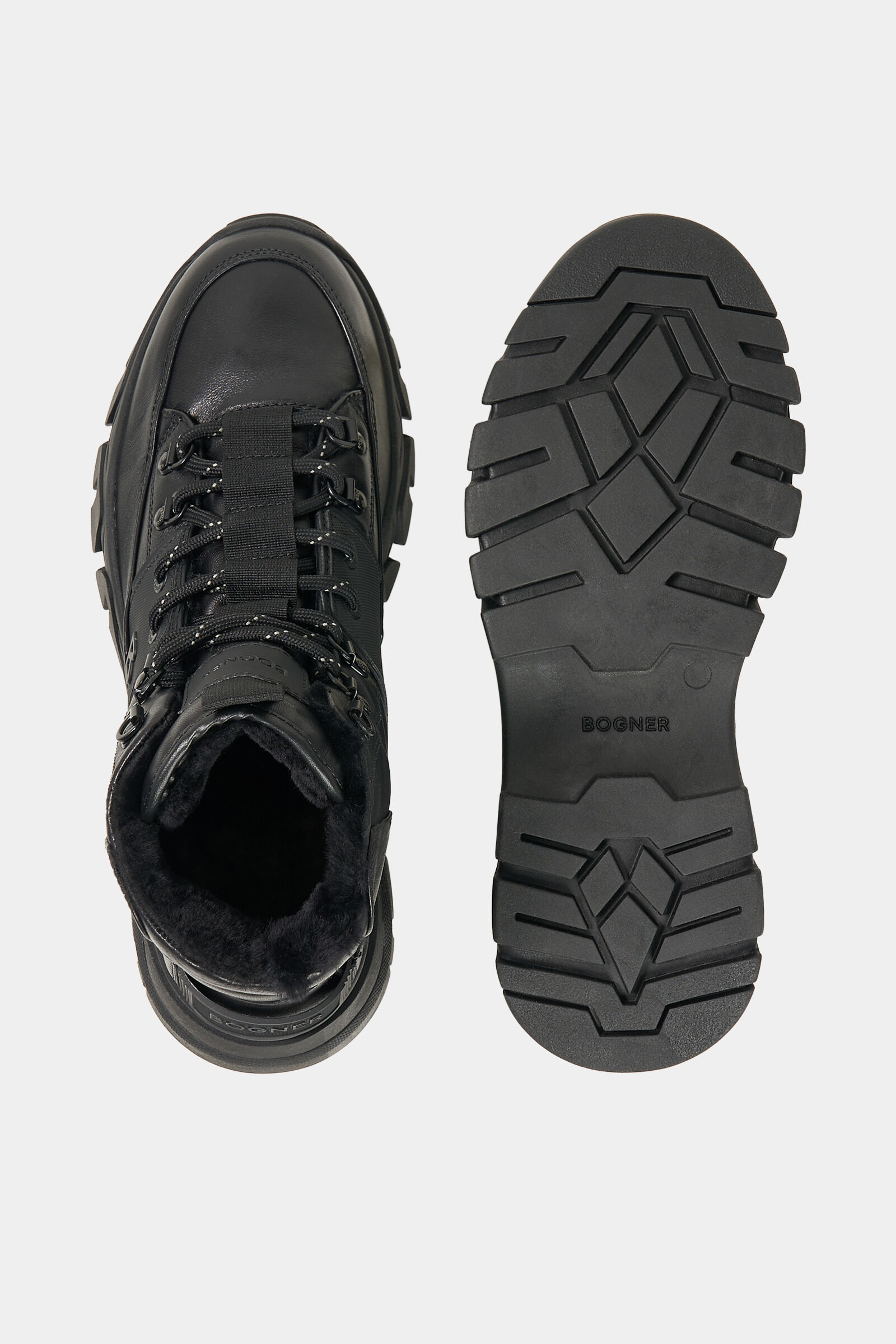 Copper Mountain high-top sneakers Black