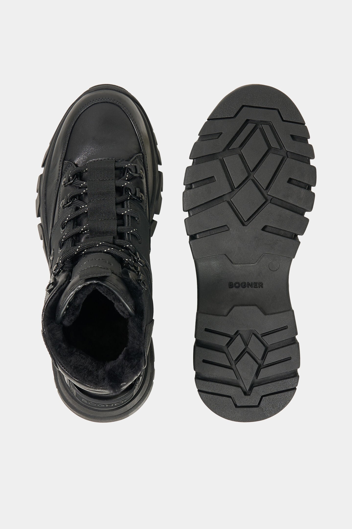 Copper Mountain high-top sneakers Black