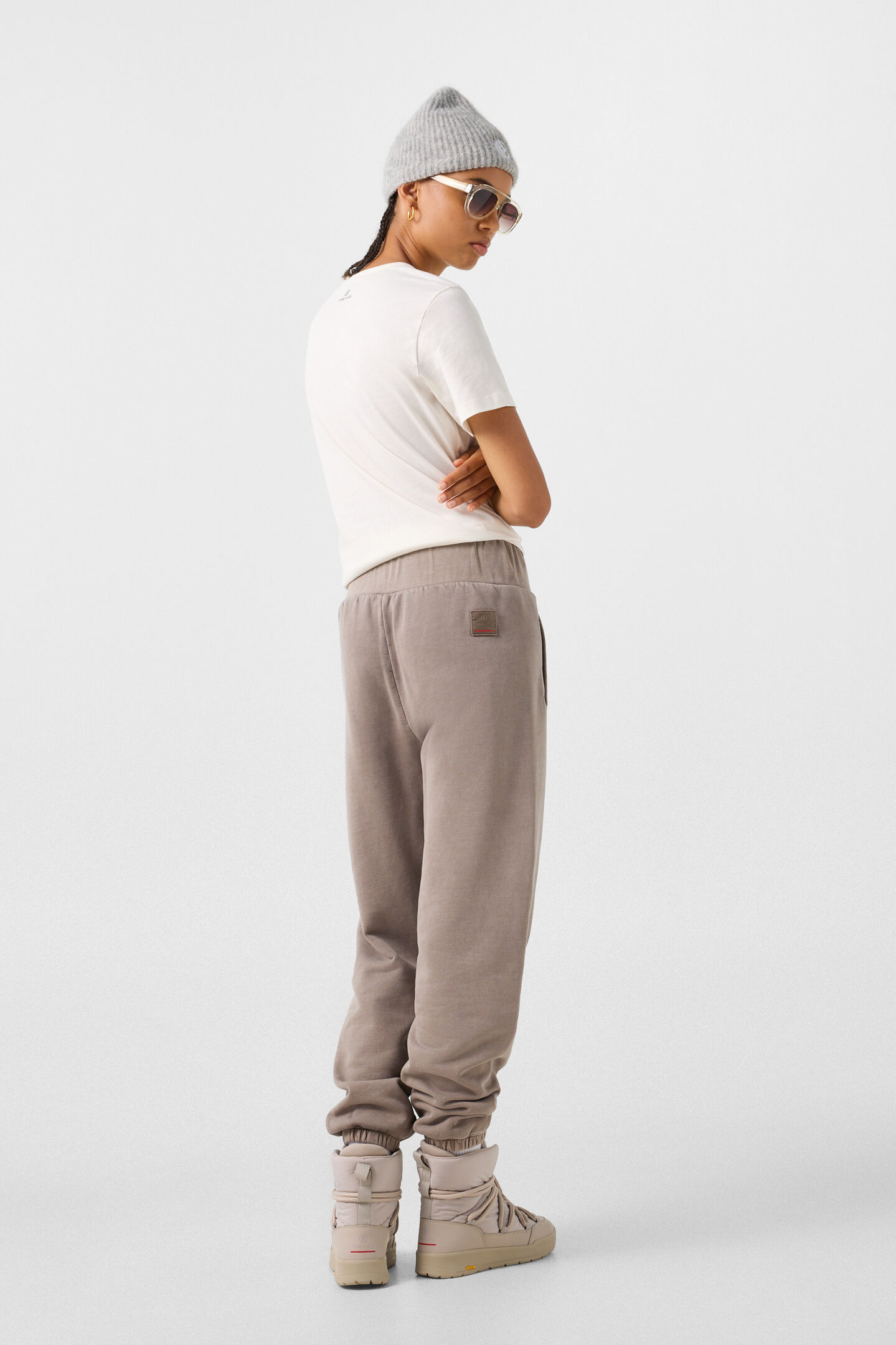 Ilmi cotton joggers Taupe