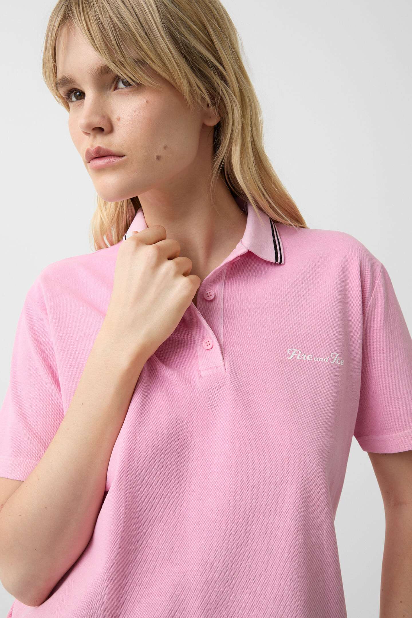 Xara polo shirt Pink