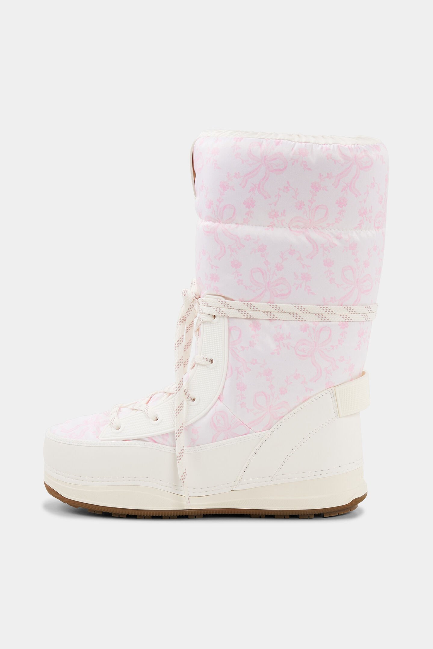 Snow boots Les Arcs Pink/Off-White