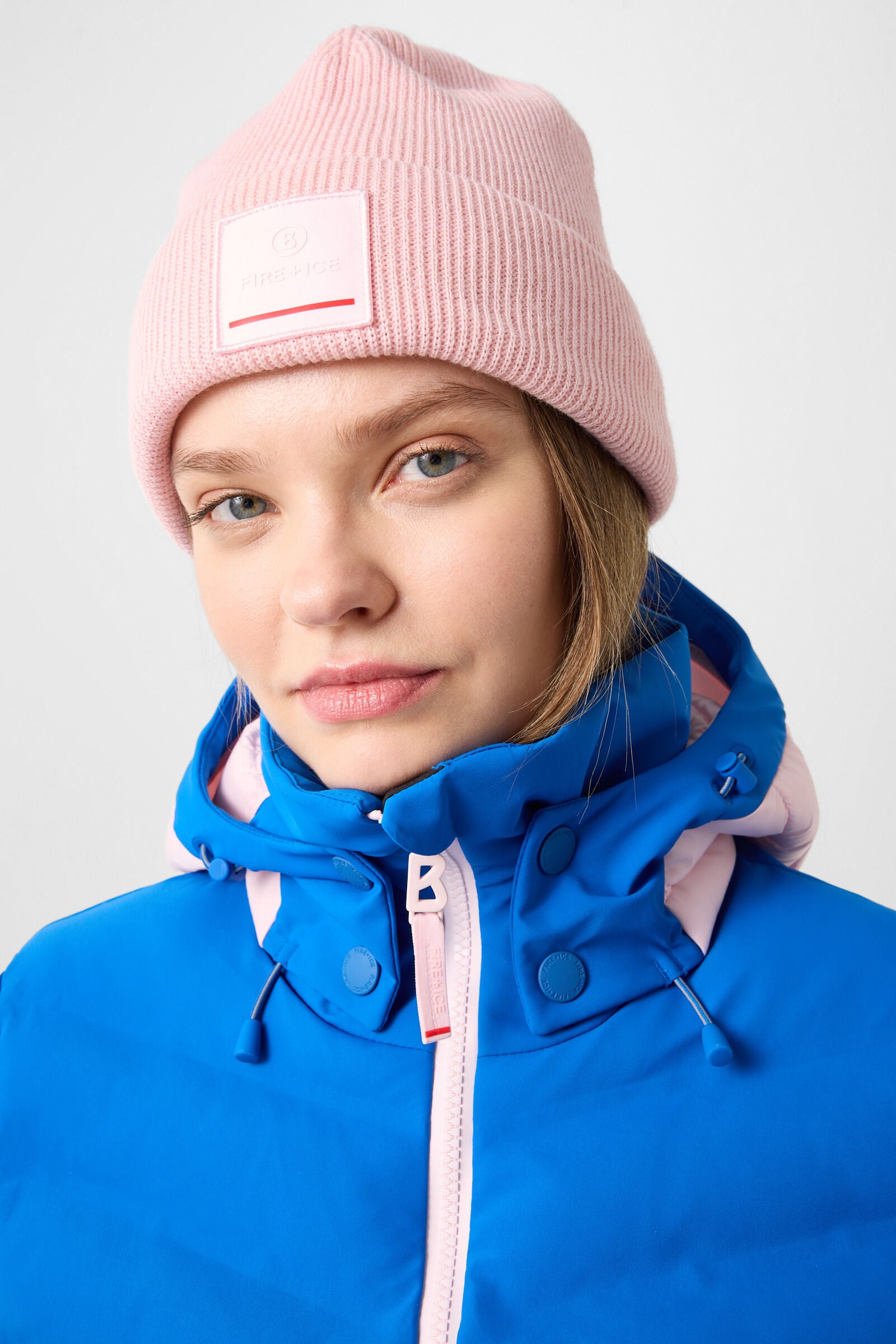 Skijacke Janka Blau/Rosa